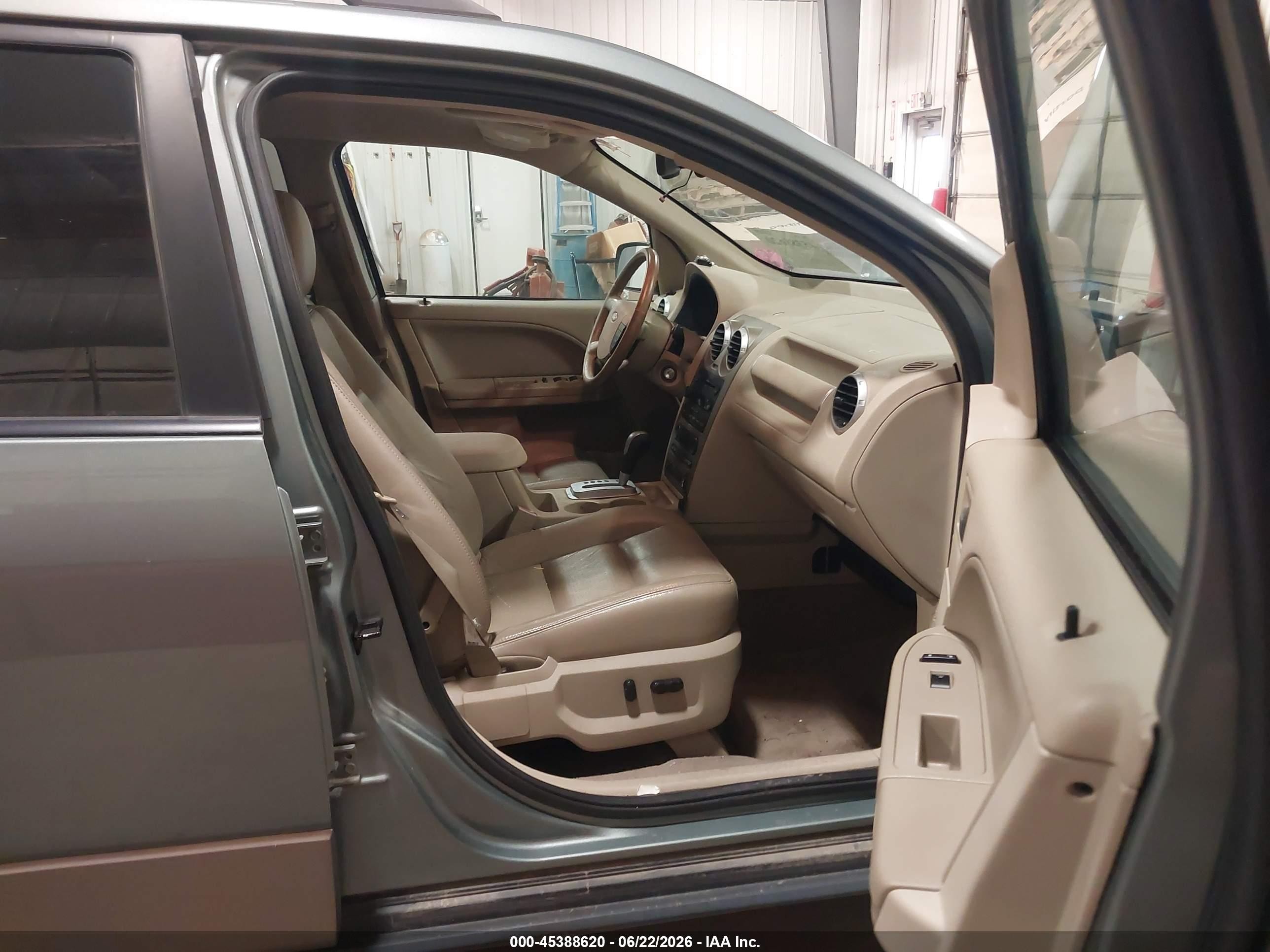2006 Ford Freestyle Sel Gray vin: 1FMZK02196GA51399