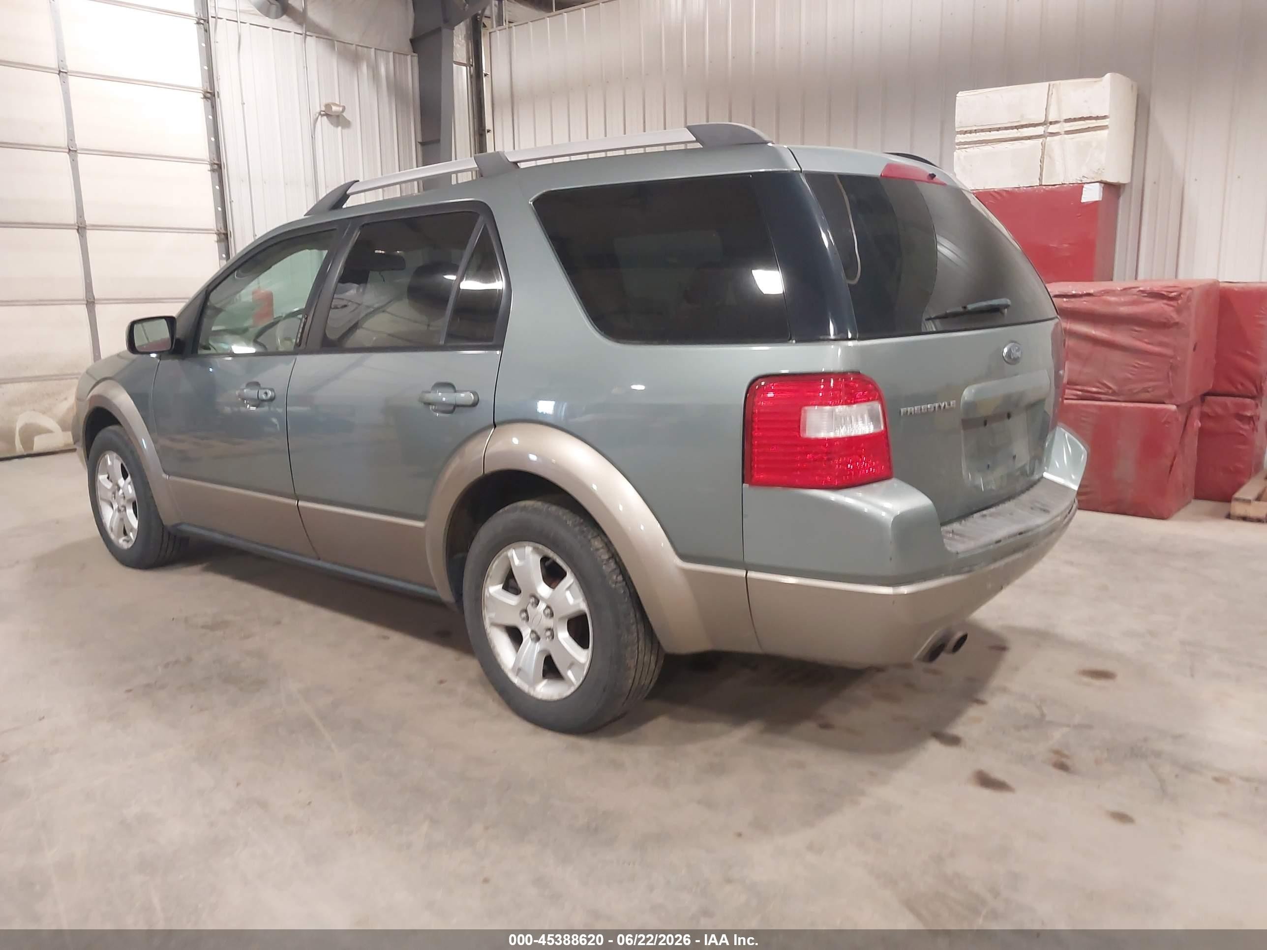 2006 Ford Freestyle Sel Gray vin: 1FMZK02196GA51399