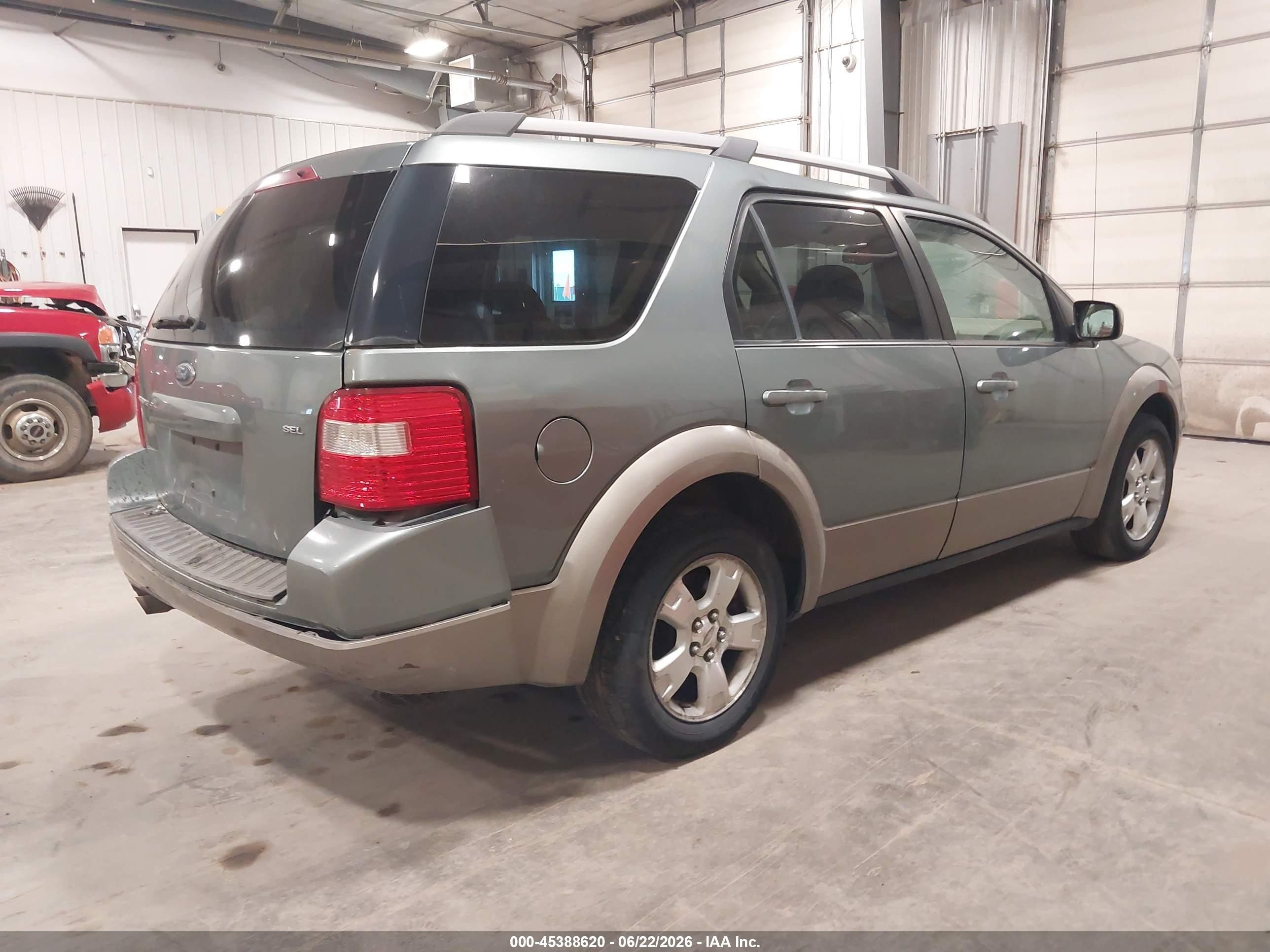 2006 Ford Freestyle Sel Gray vin: 1FMZK02196GA51399