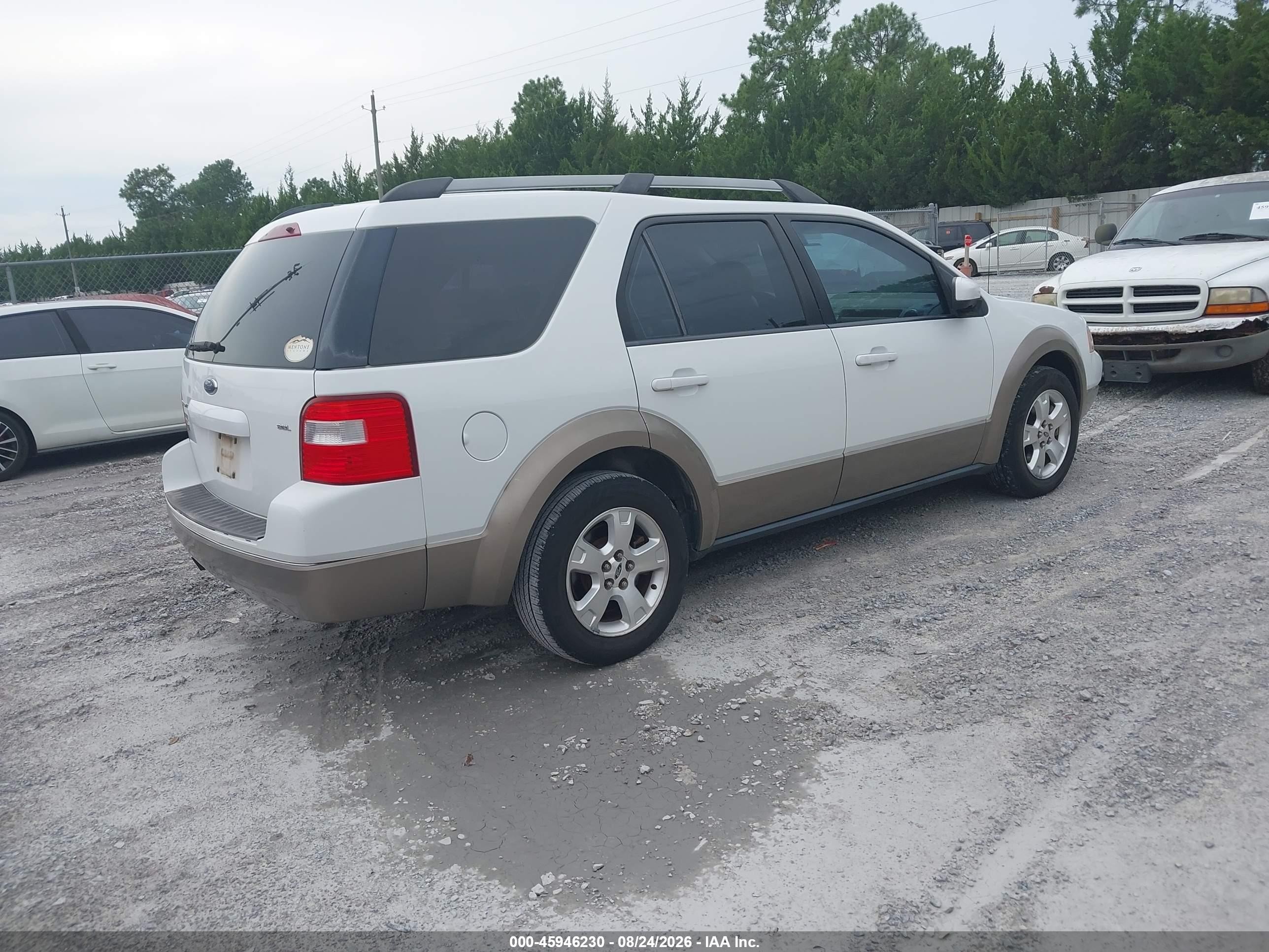 2006 Ford Freestyle Sel Белый vin: 1FMZK021X6GA20890