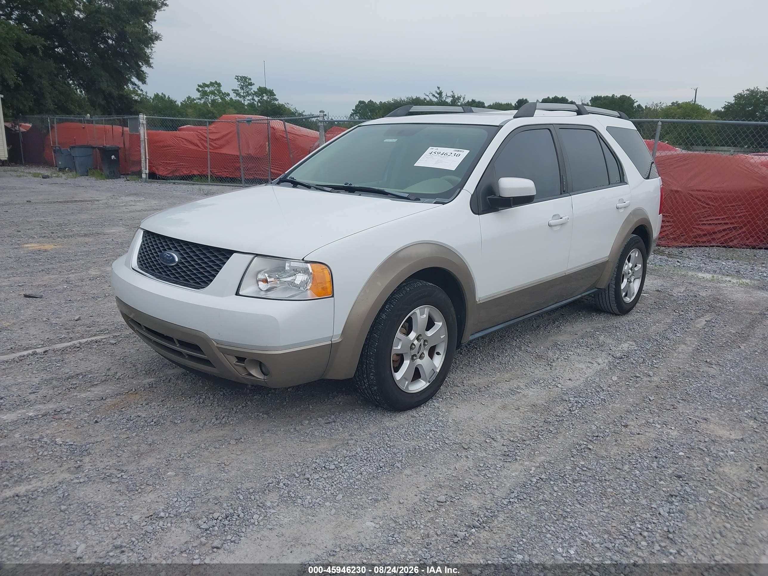 2006 Ford Freestyle Sel Белый vin: 1FMZK021X6GA20890