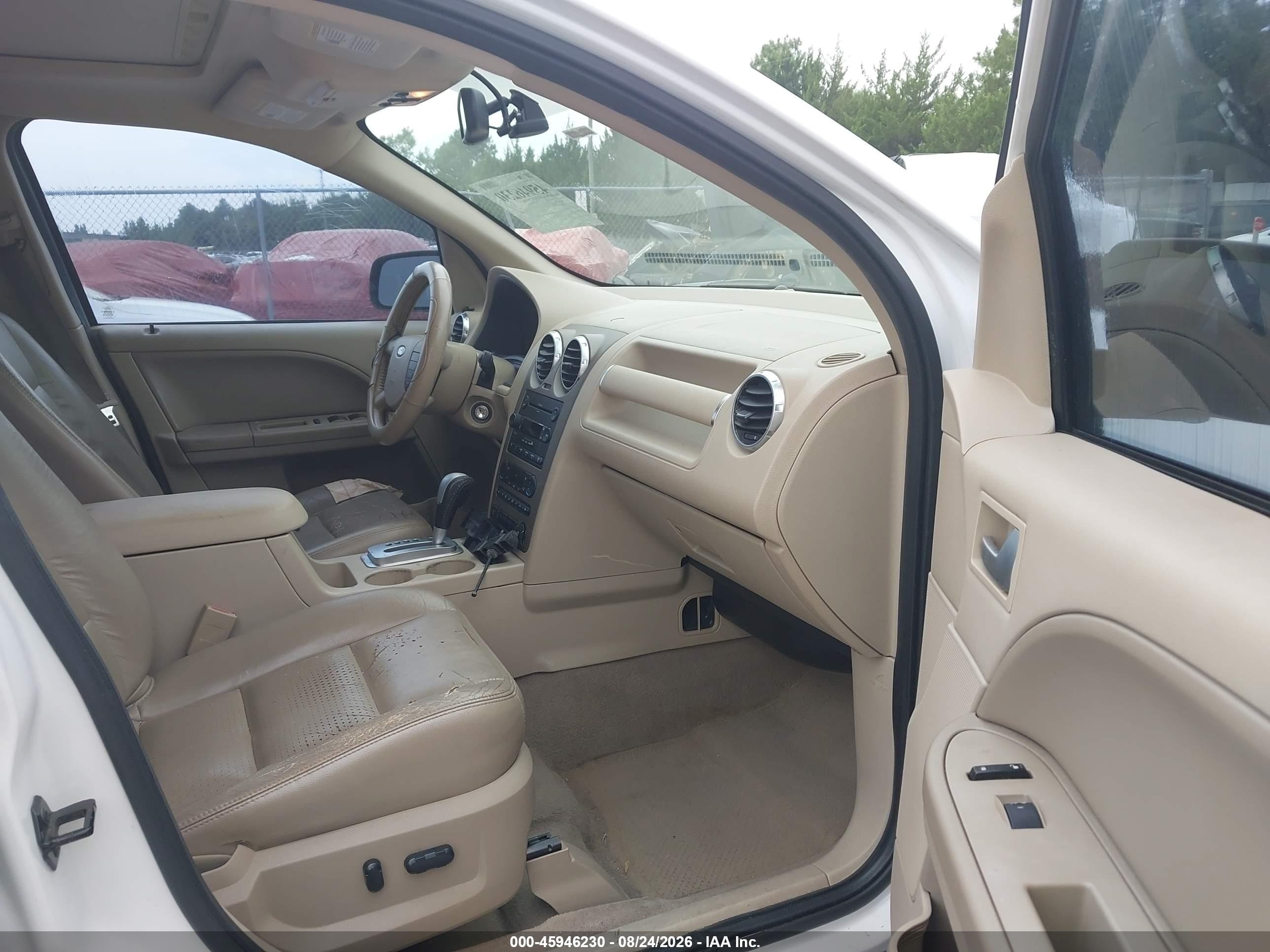 2006 Ford Freestyle Sel Белый vin: 1FMZK021X6GA20890