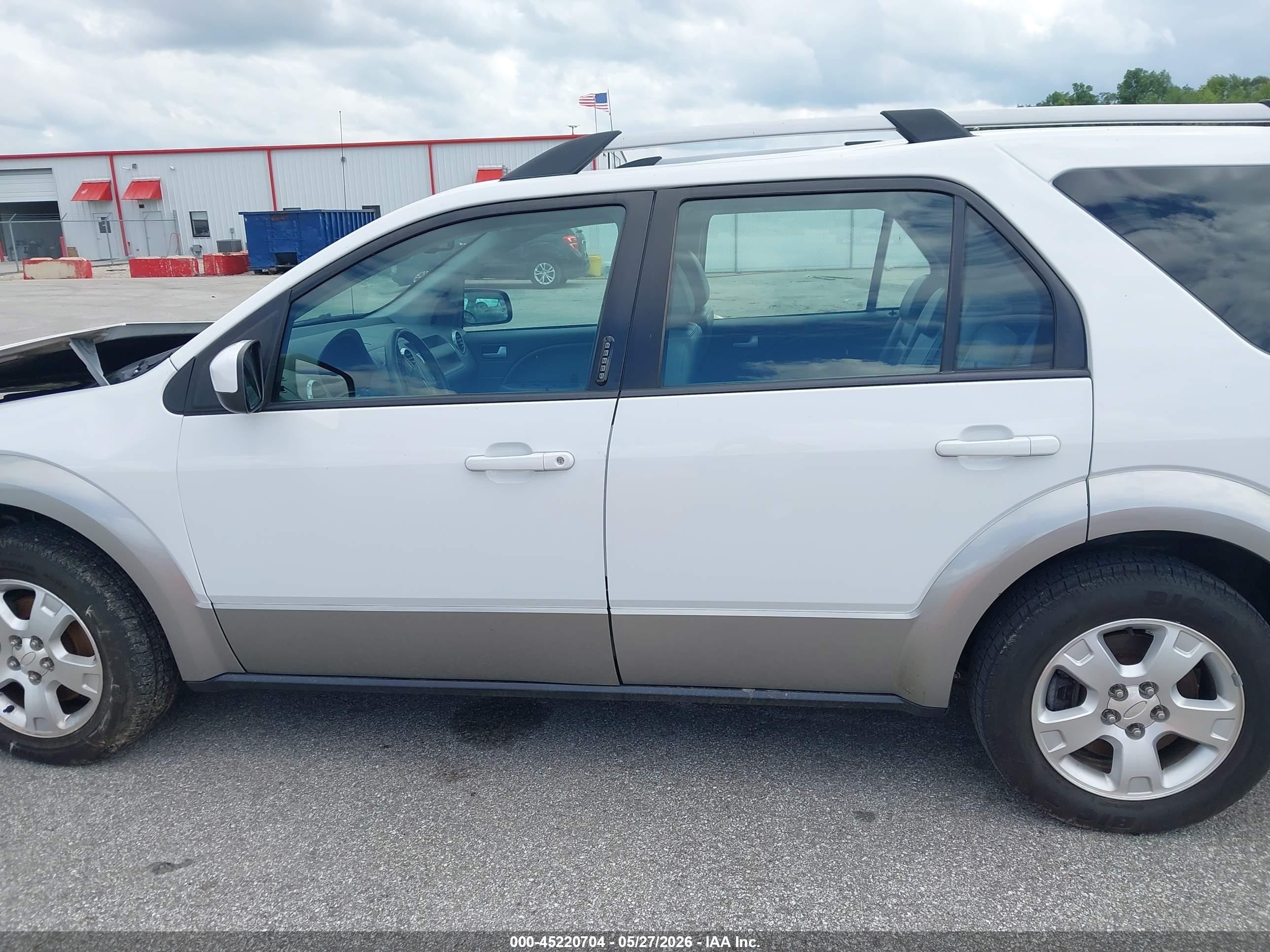 2006 Ford Freestyle Sel White vin: 1FMZK021X6GA52089