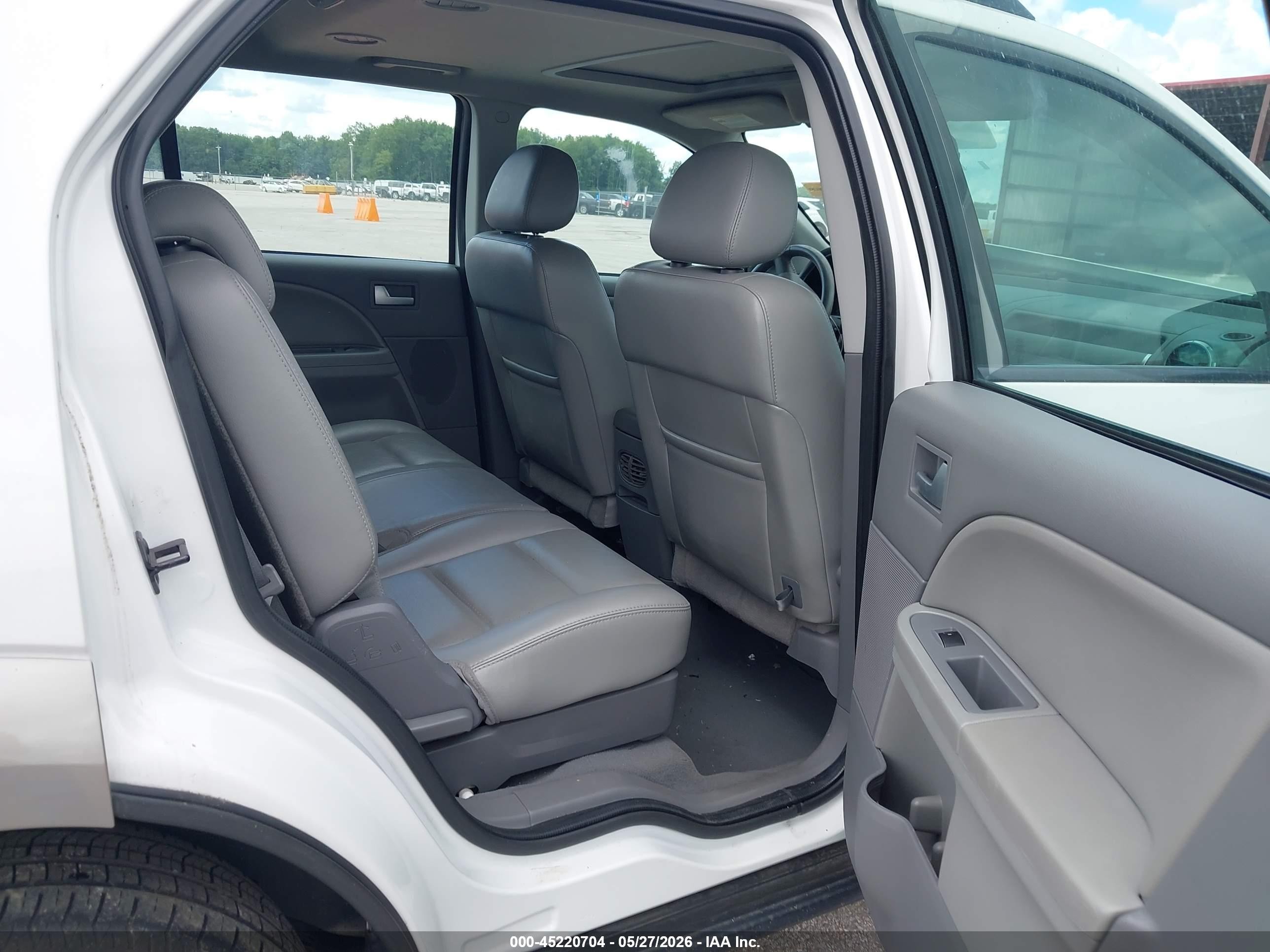 2006 Ford Freestyle Sel White vin: 1FMZK021X6GA52089