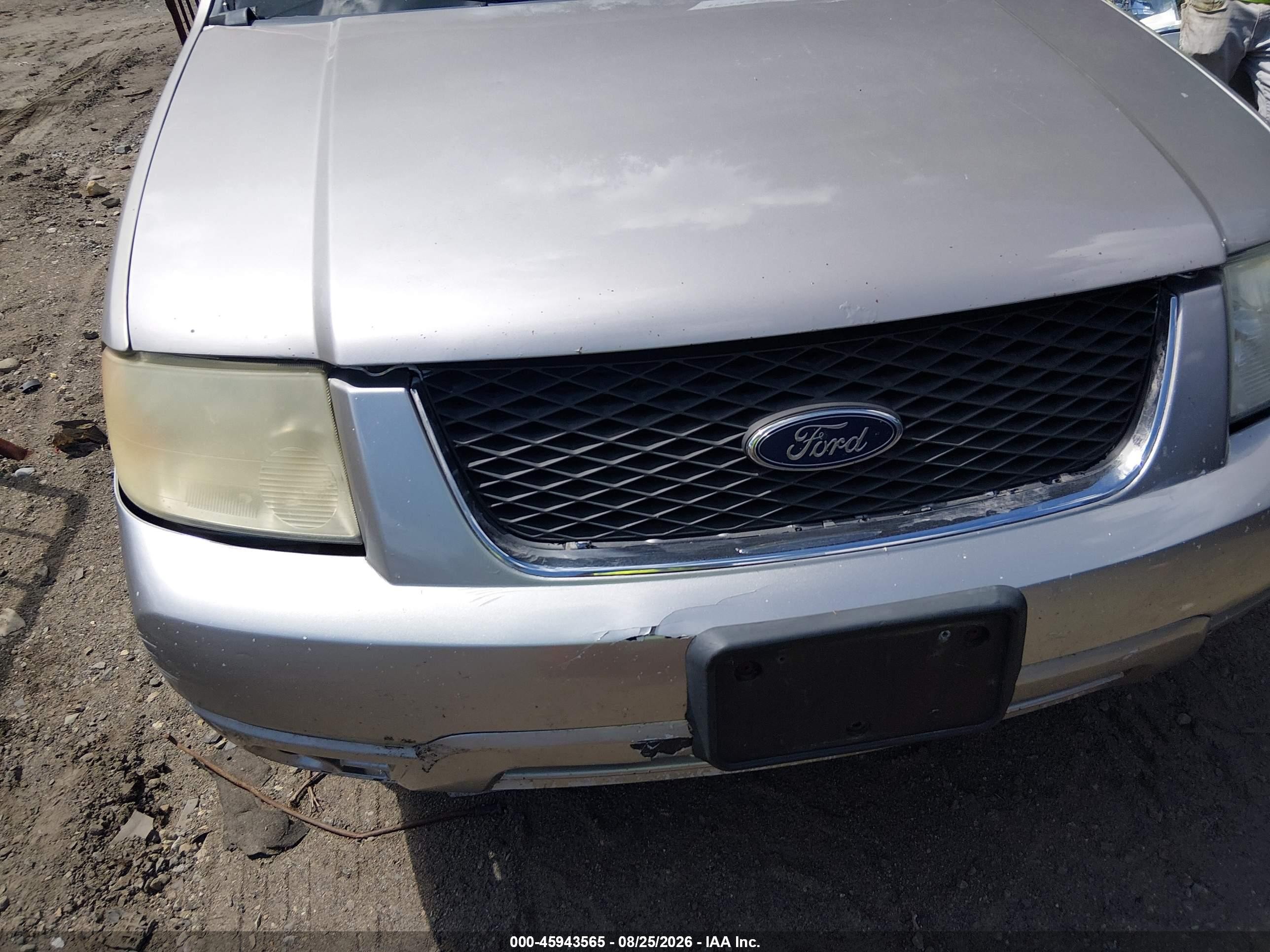 2006 Ford Freestyle Limited Silver vin: 1FMZK03106GA22596