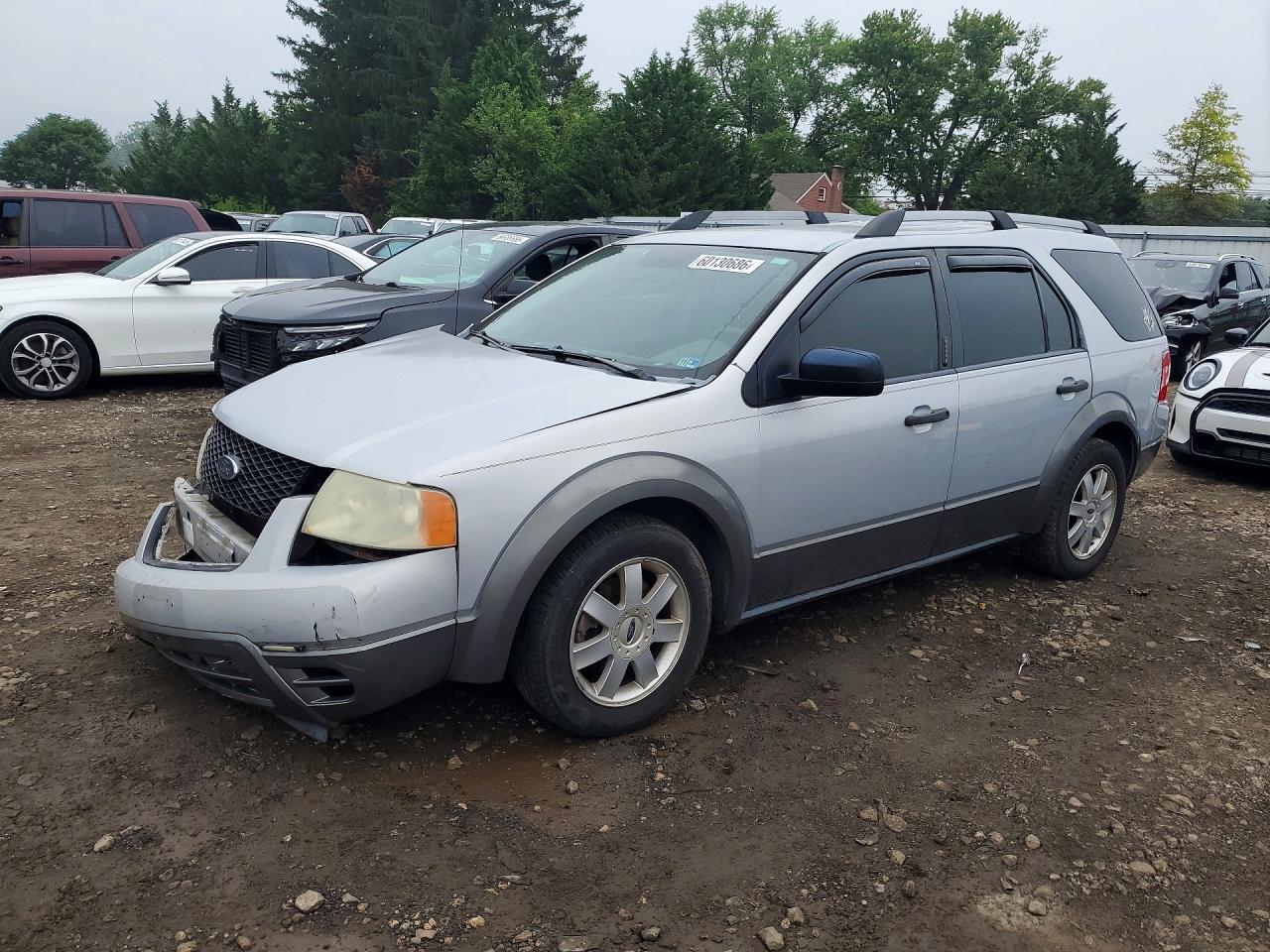 2005 Ford Freestyle Se Silver vin: 1FMZK04165GA36404