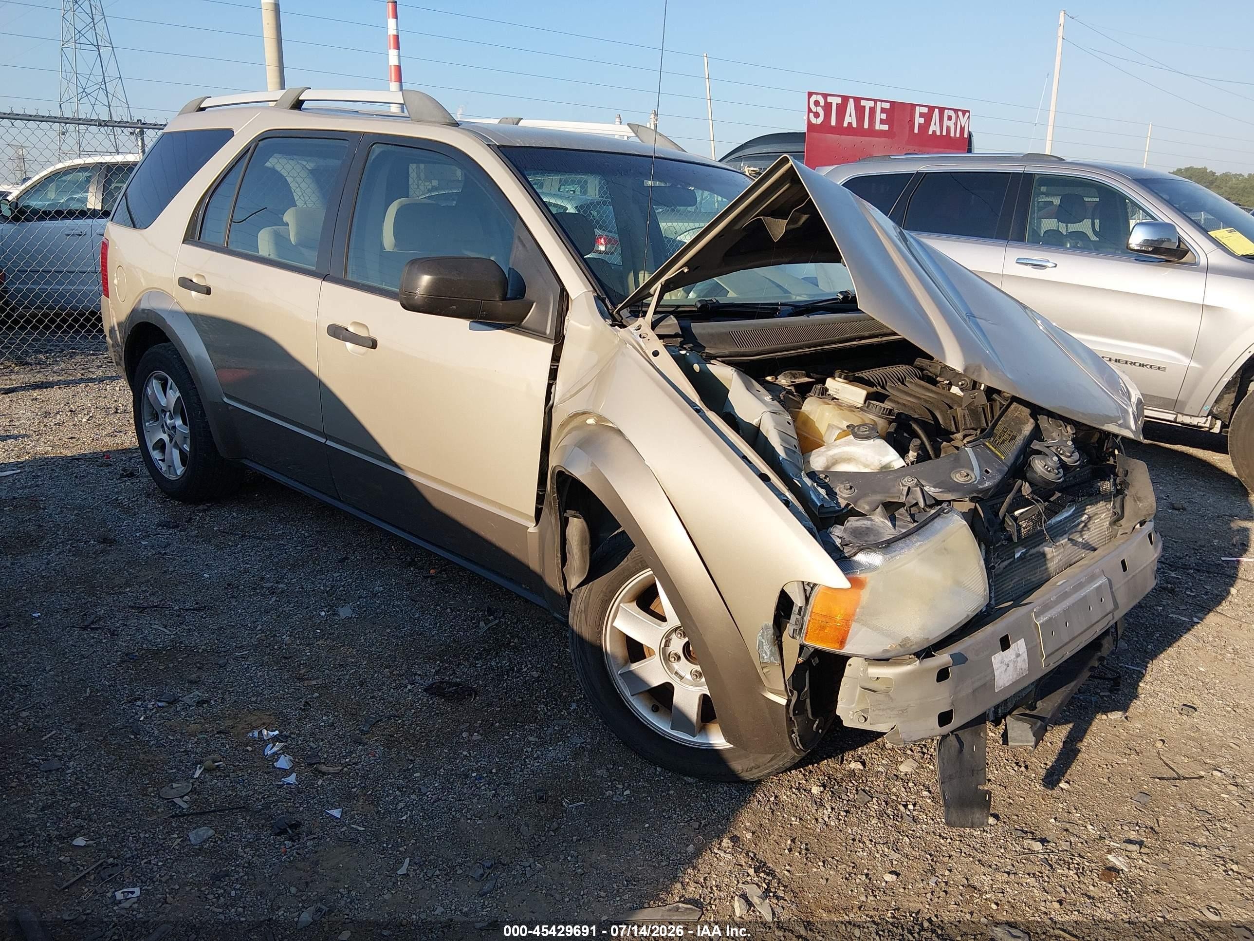 2005 Ford Freestyle Se Gold vin: 1FMZK04175GA22883