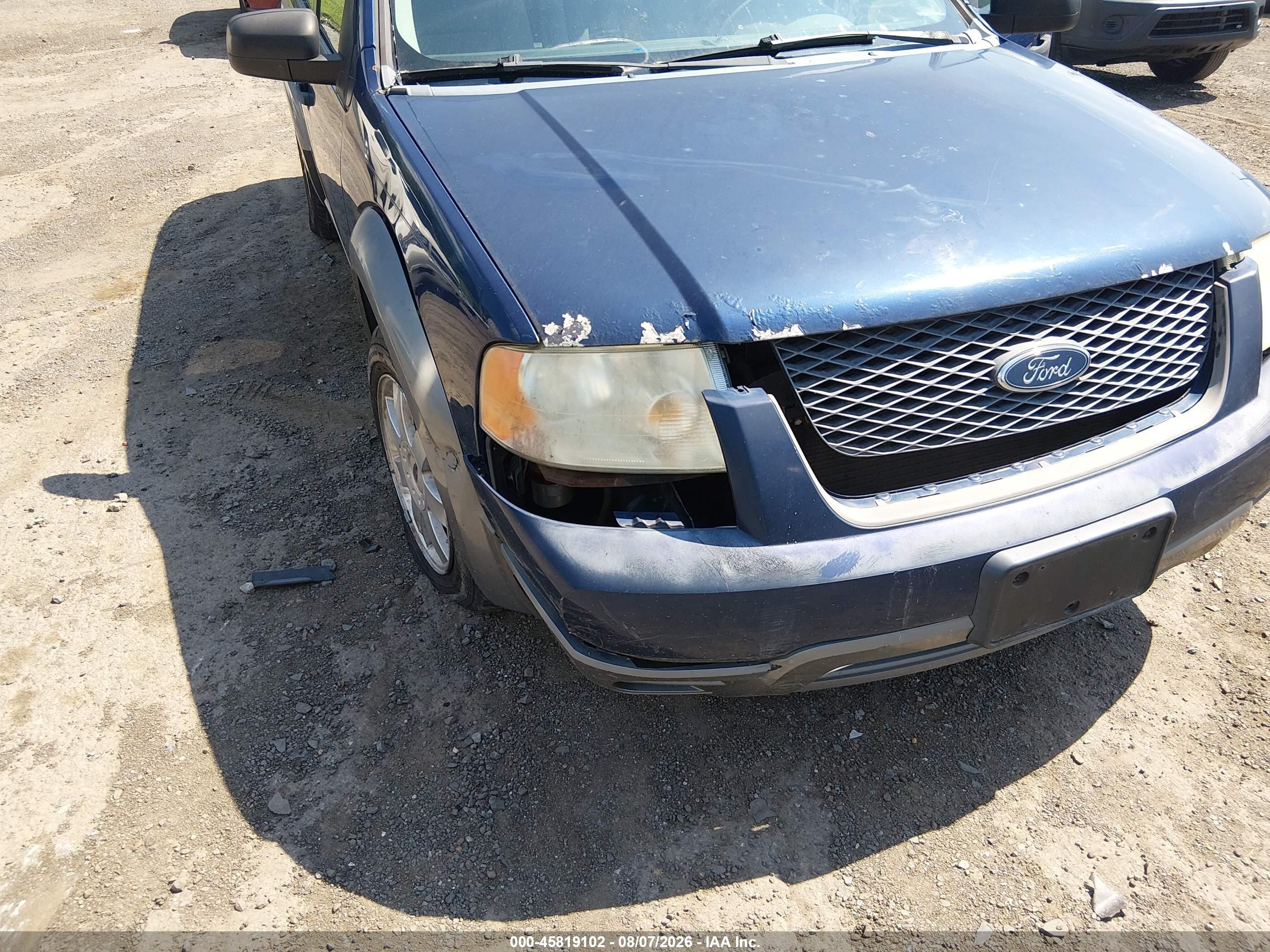 2005 Ford Freestyle Se Blue vin: 1FMZK04185GA30085