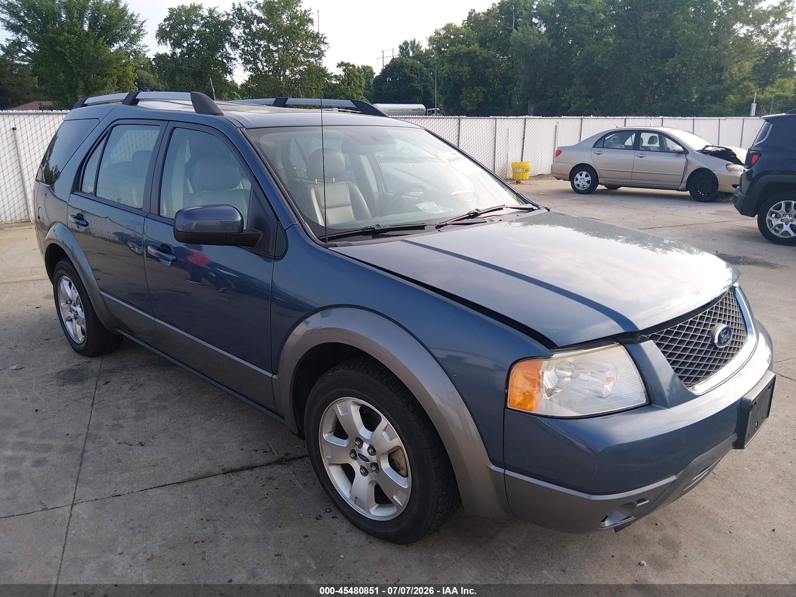 2005 Ford Freestyle Sel Blue vin: 1FMZK05125GA77210