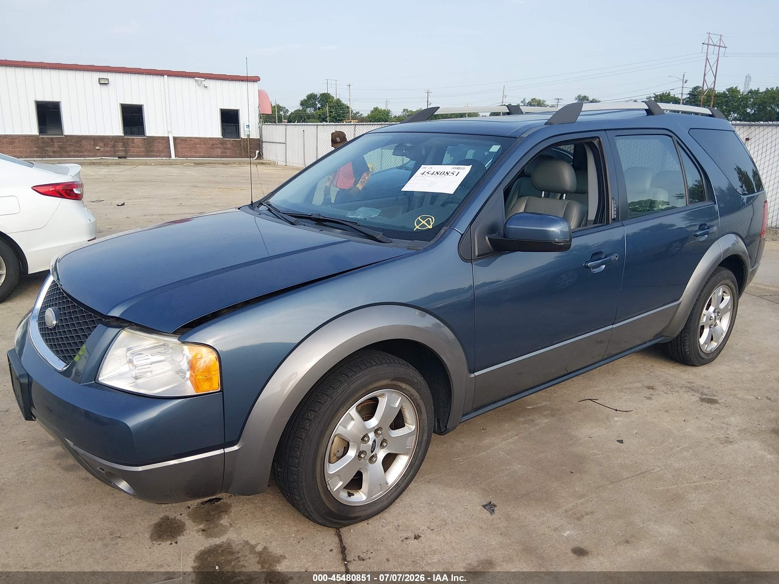 2005 Ford Freestyle Sel Blue vin: 1FMZK05125GA77210