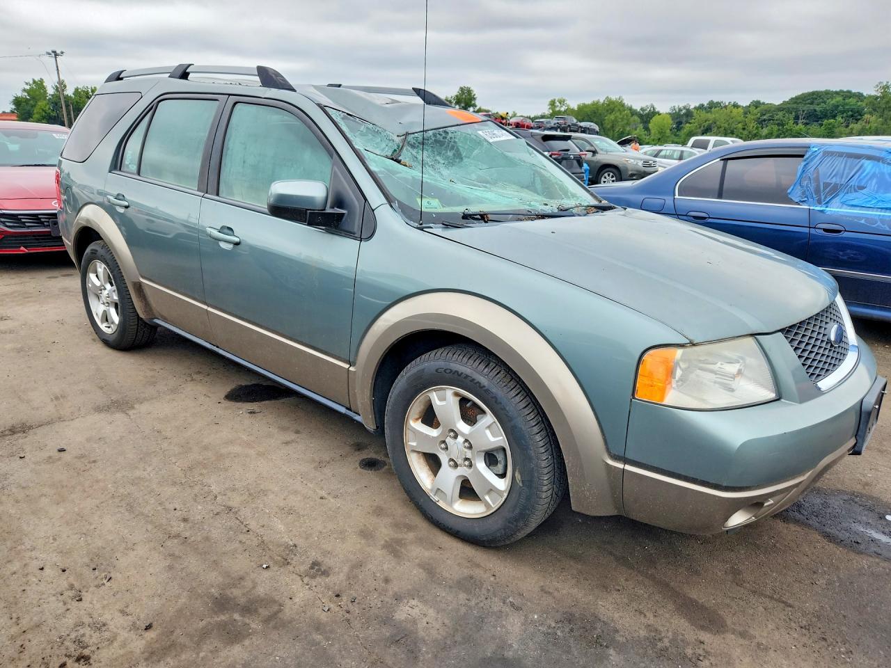 2006 Ford Freestyle Sel Green vin: 1FMZK05156GA54831