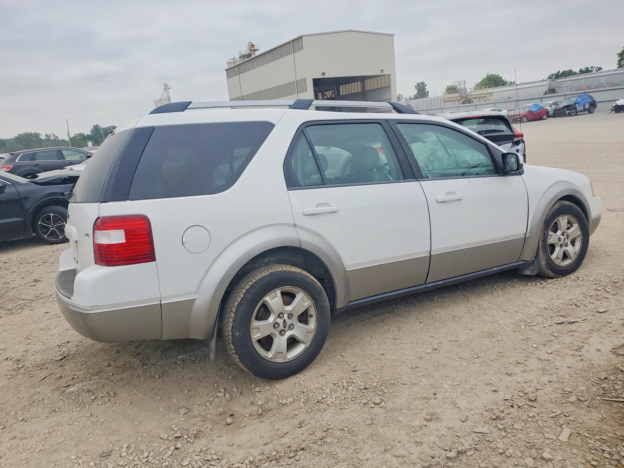 2006 Ford Freestyle Sel White vin: 1FMZK05176GA29767