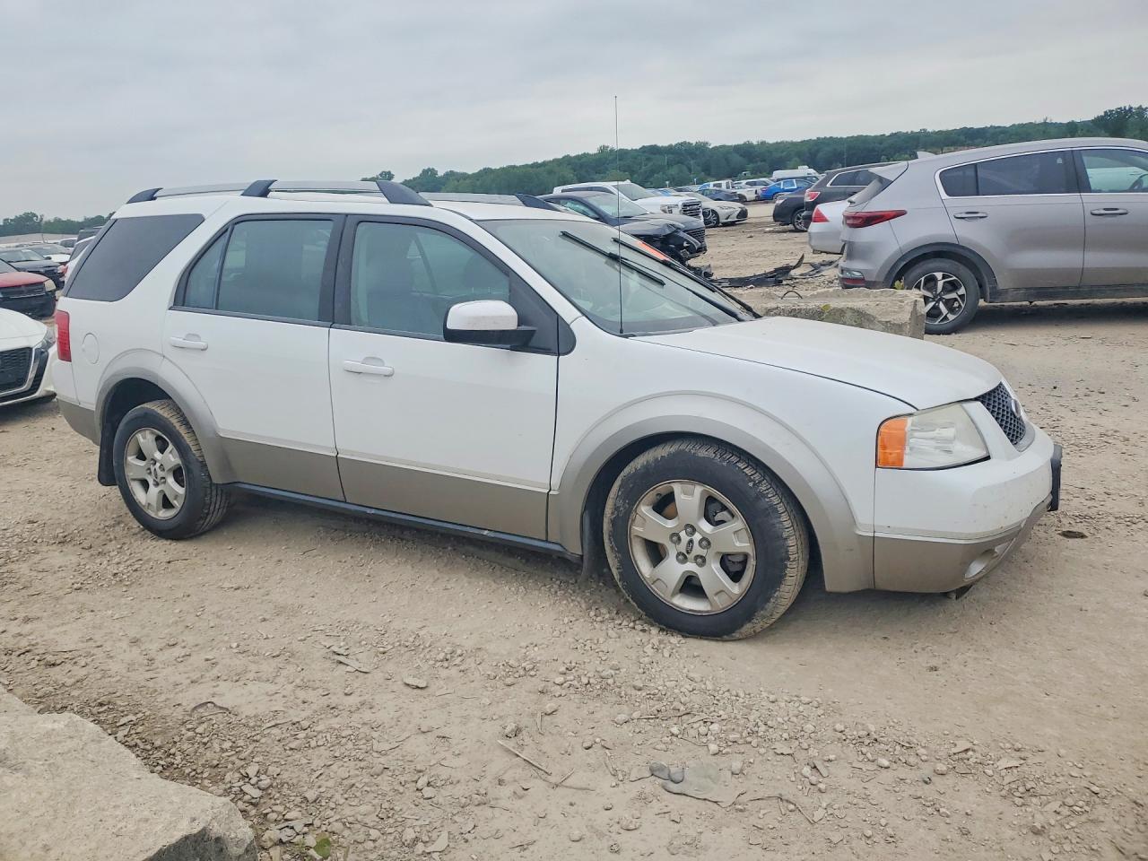 2006 Ford Freestyle Sel White vin: 1FMZK05176GA29767
