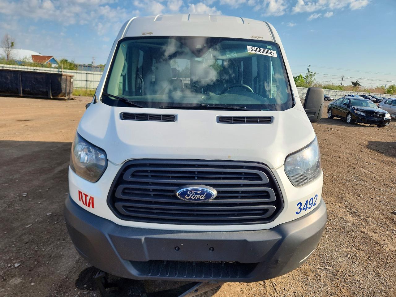 2018 Ford Transit White vin: 1FMZK1CM0JKB31369