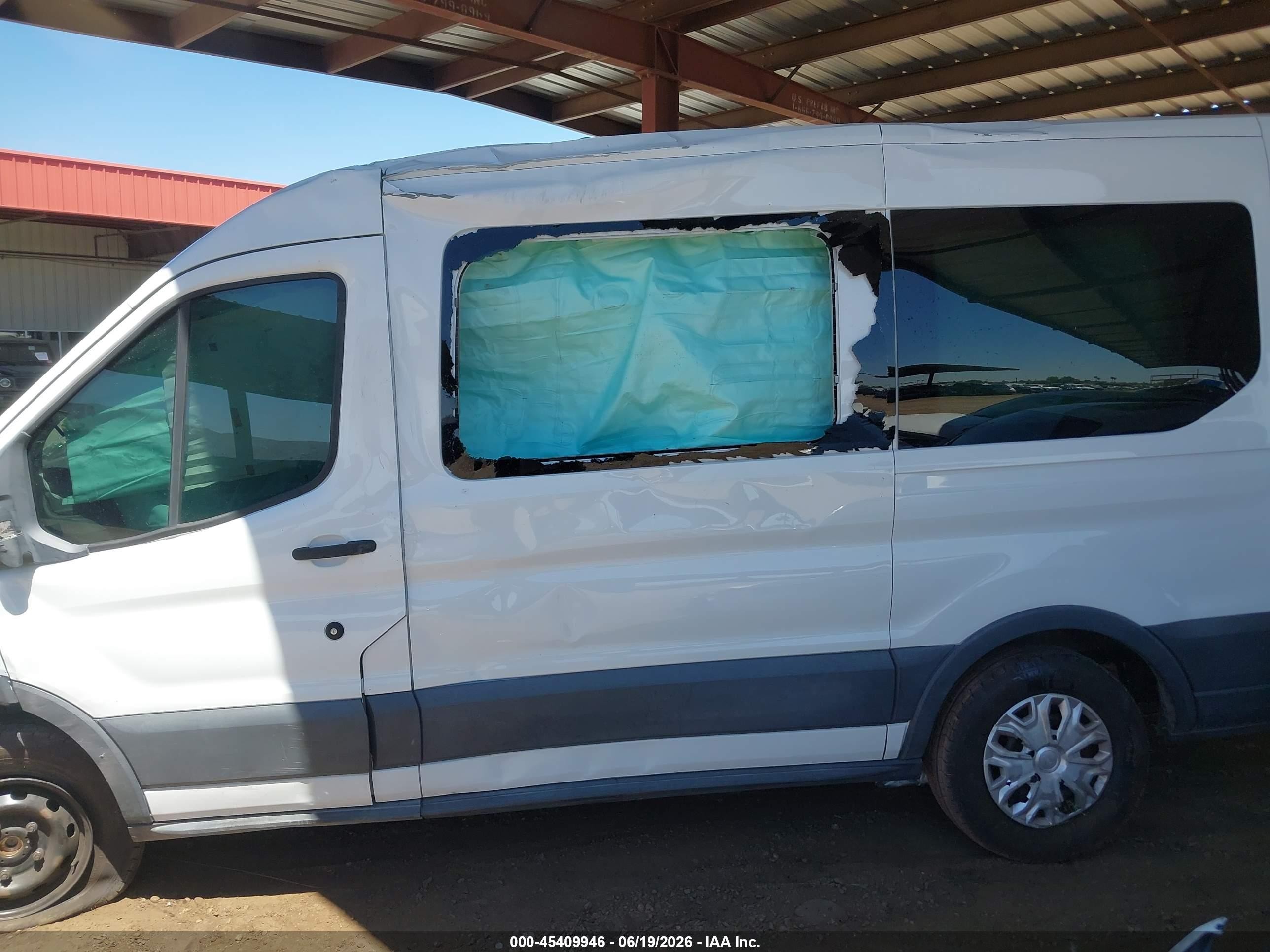 2015 Ford Transit-150 Xlt Белый vin: 1FMZK1CM3FKA28471