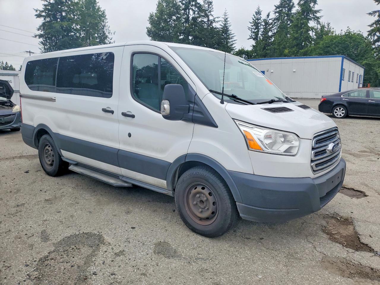 2015 Ford Transit T-150 White vin: 1FMZK1YM2FKB14511