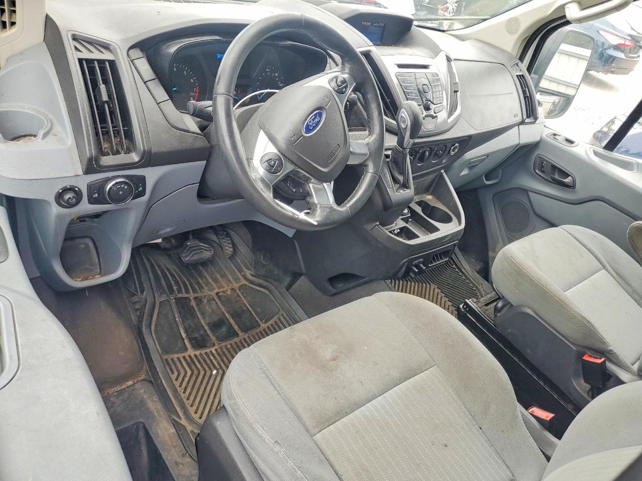 2015 Ford Transit T-150 White vin: 1FMZK1YM2FKB14511
