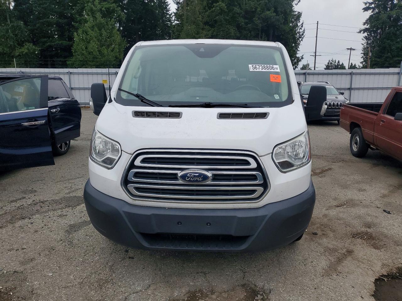 2015 Ford Transit T-150 White vin: 1FMZK1YM2FKB14511