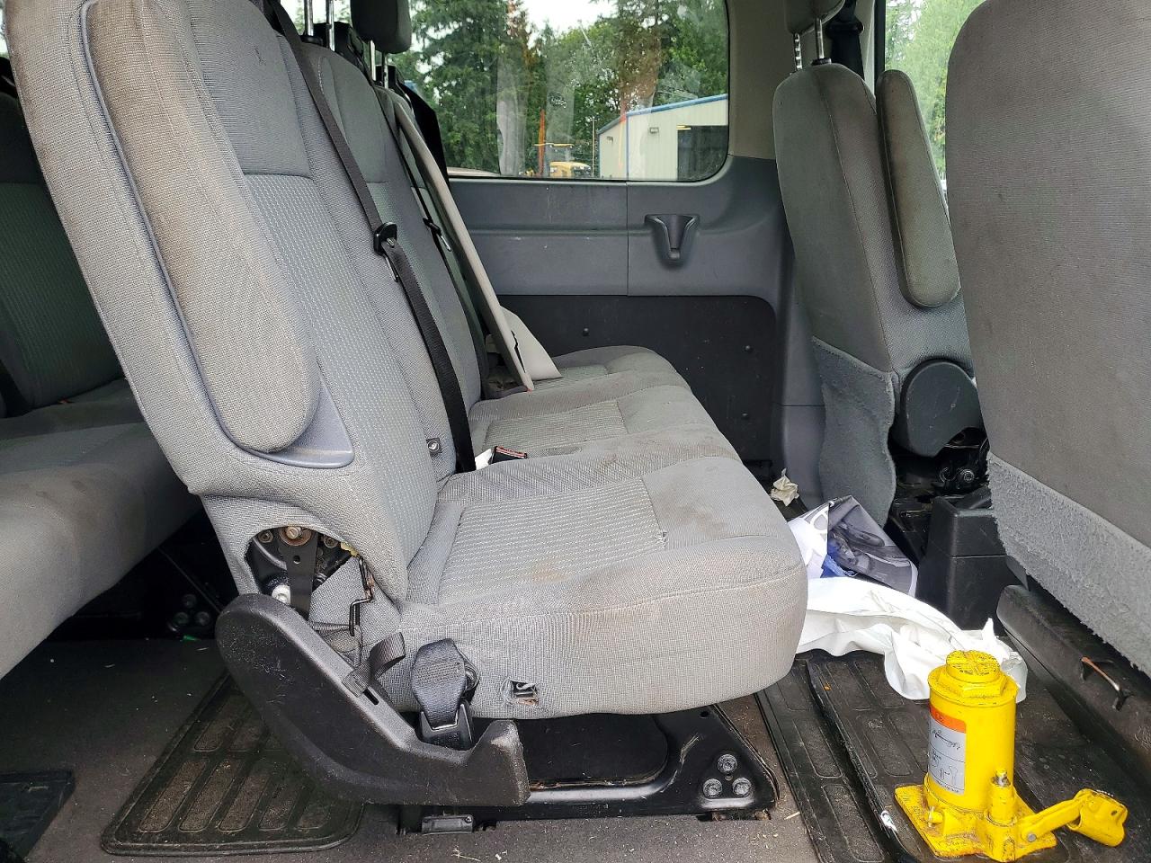 2015 Ford Transit T-150 White vin: 1FMZK1YM2FKB14511