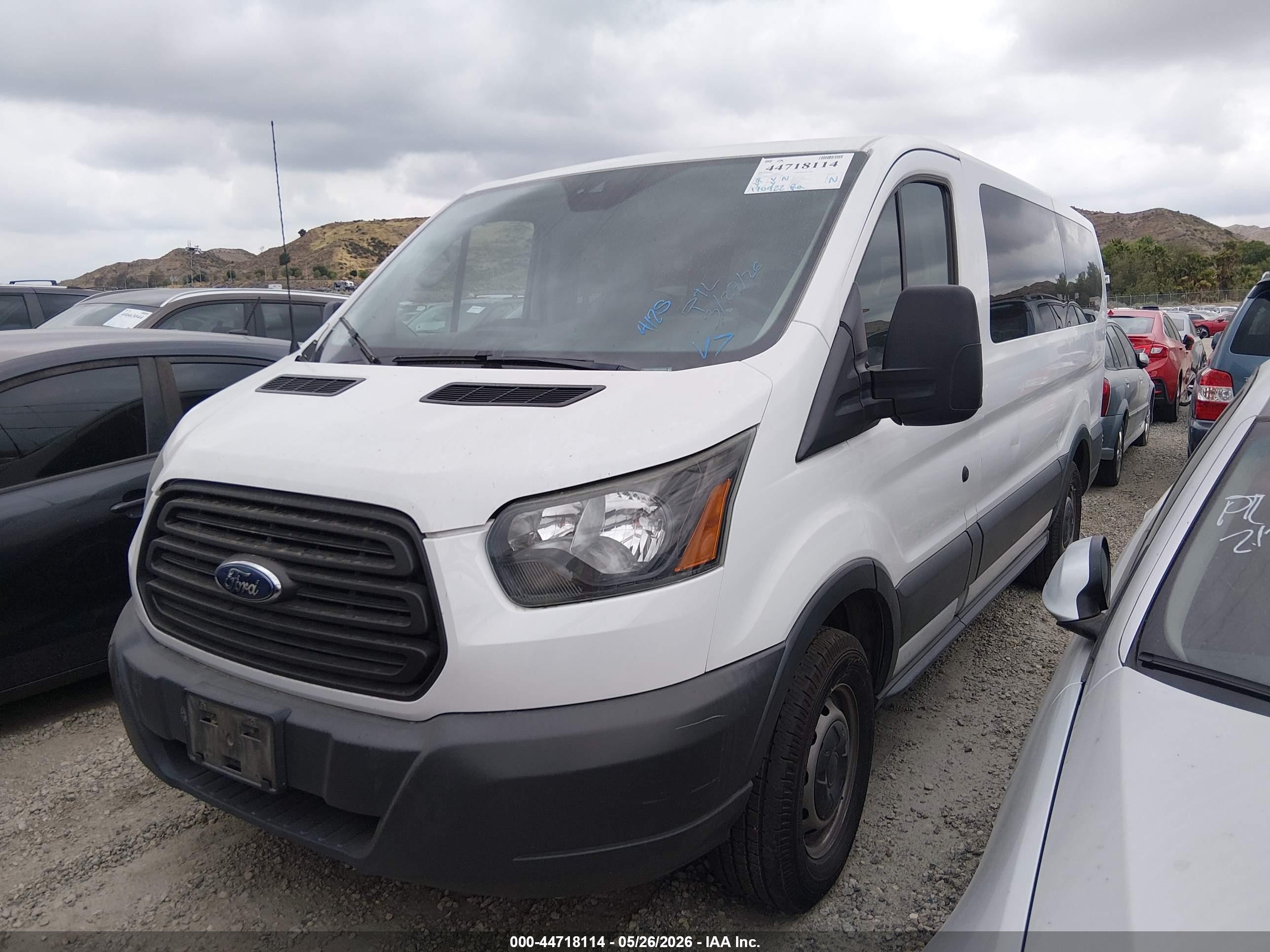 2017 Ford Transit-150 Xl White vin: 1FMZK1YM6HKA55546