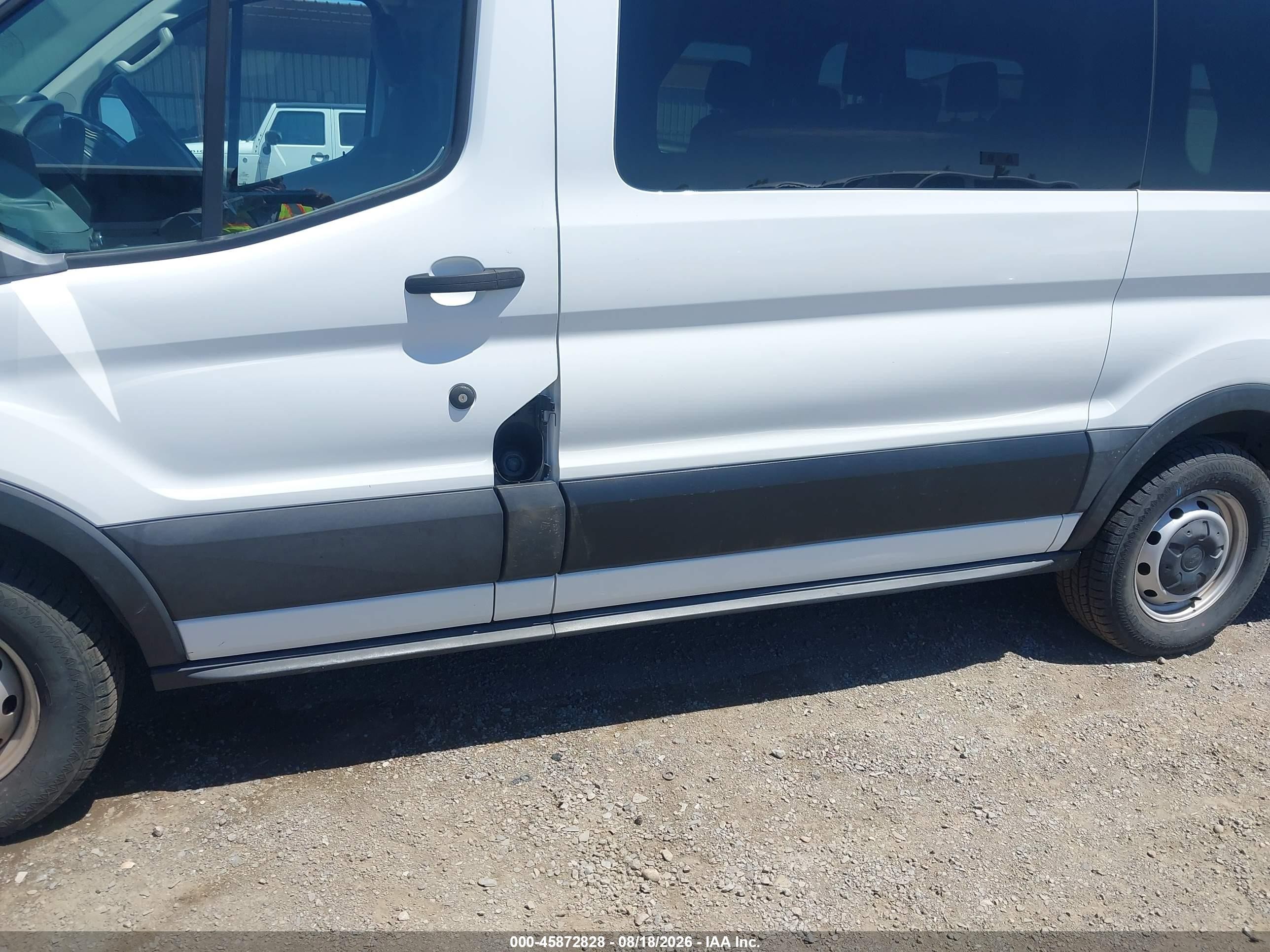 2019 Ford Transit-150 Xl White vin: 1FMZK1ZM0KKB28433