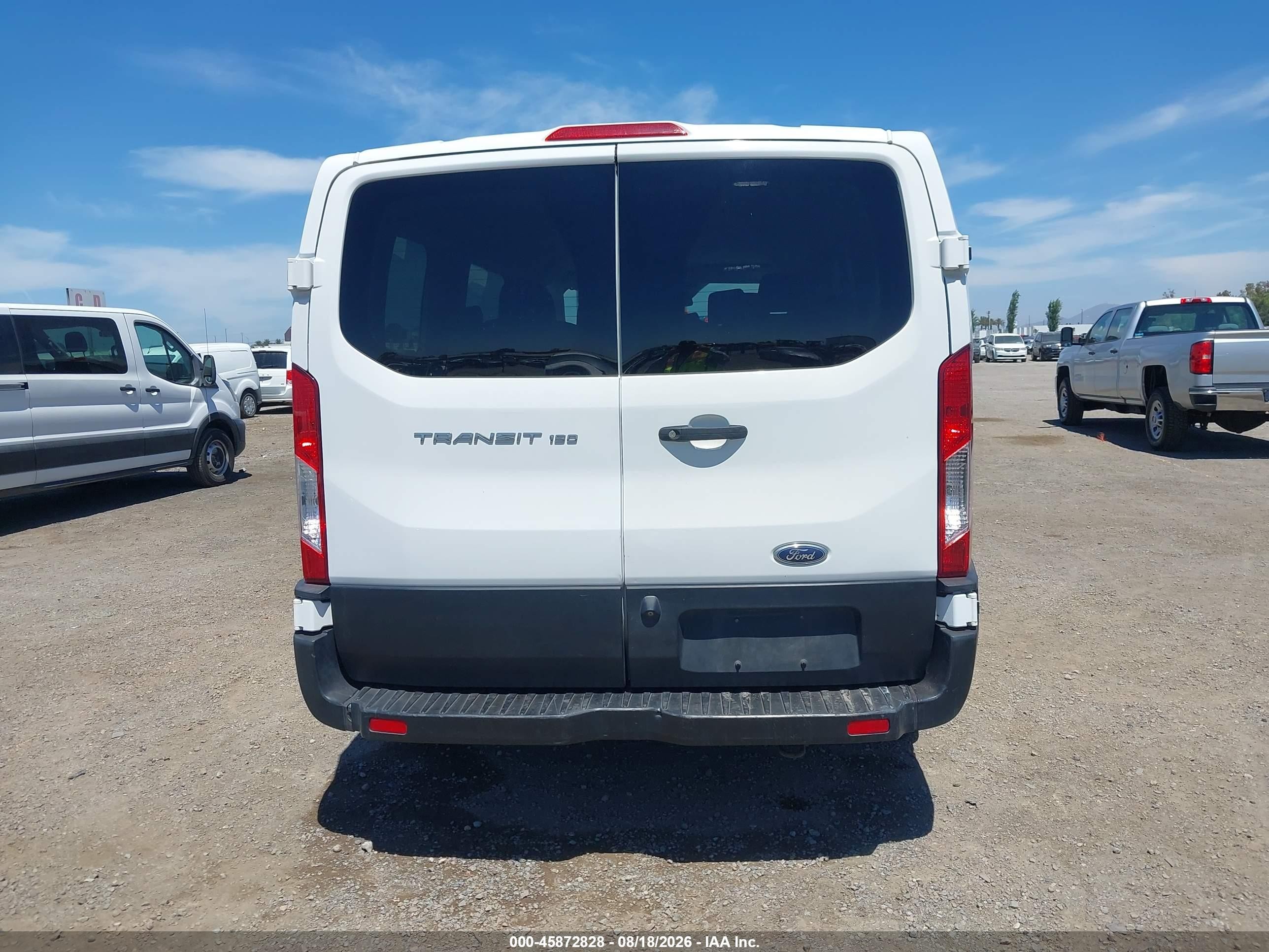 2019 Ford Transit-150 Xl White vin: 1FMZK1ZM0KKB28433