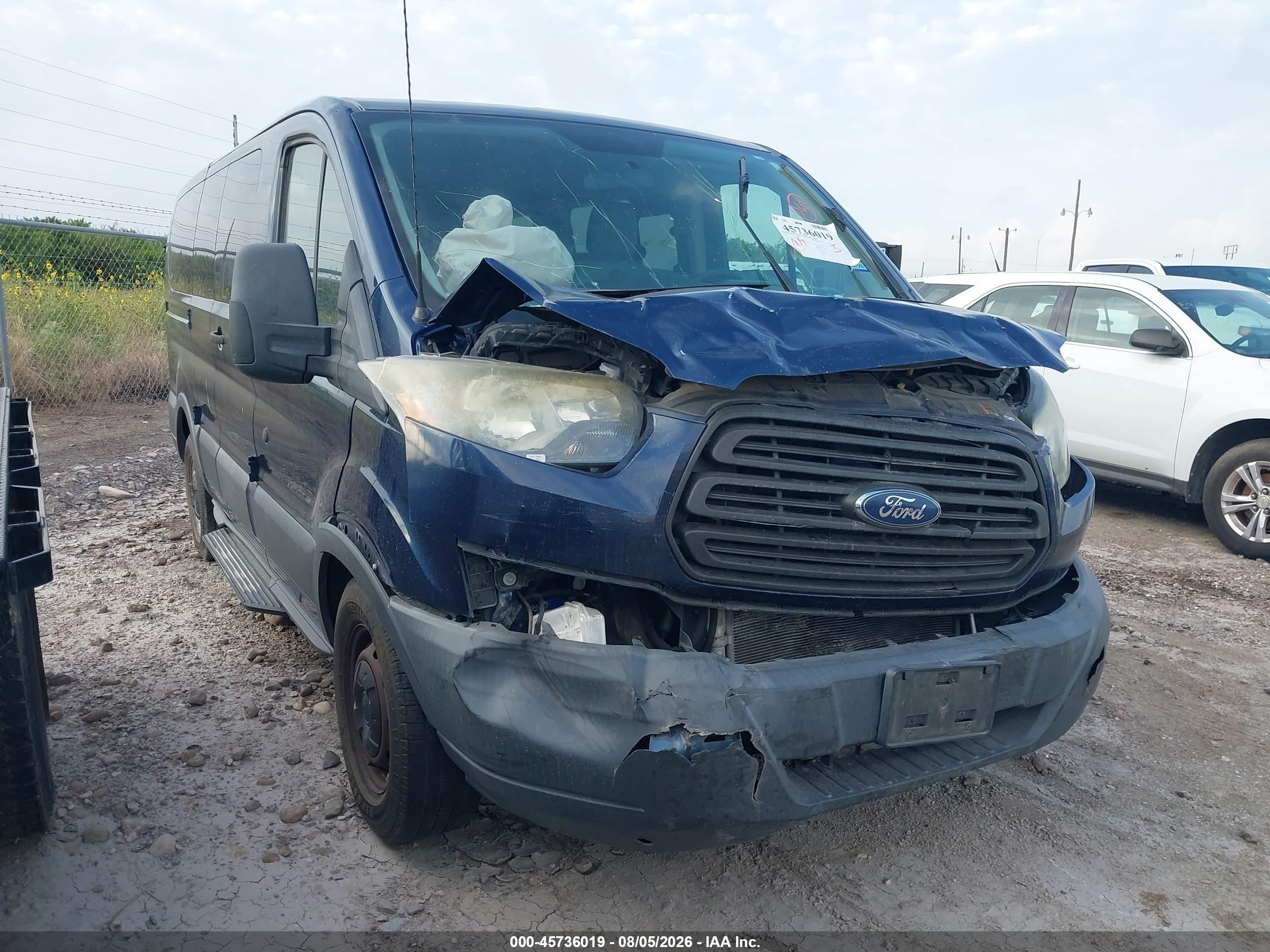 2015 Ford Transit-150 Xl Blue vin: 1FMZK1ZM2FKB06147