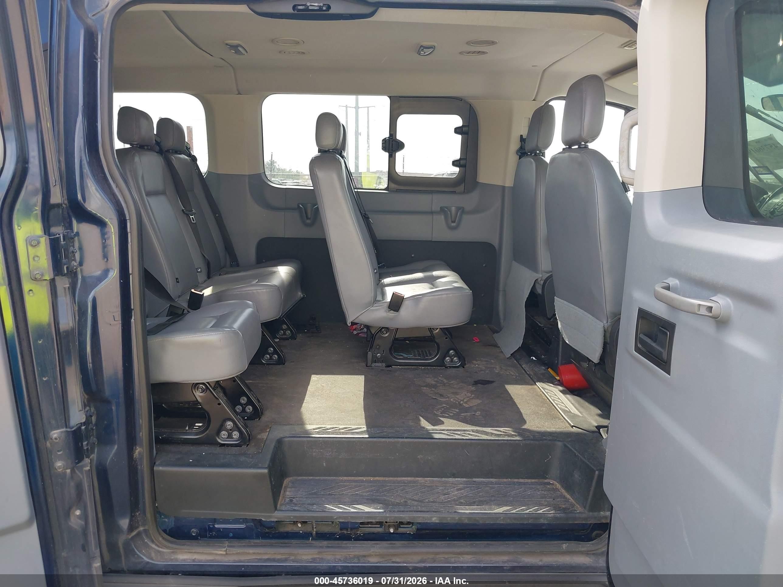 2015 Ford Transit-150 Xl Blue vin: 1FMZK1ZM2FKB06147