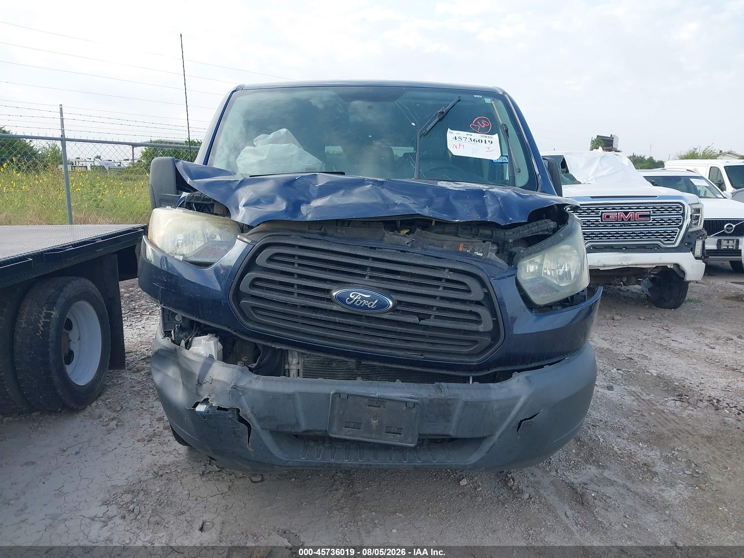 2015 Ford Transit-150 Xl Blue vin: 1FMZK1ZM2FKB06147
