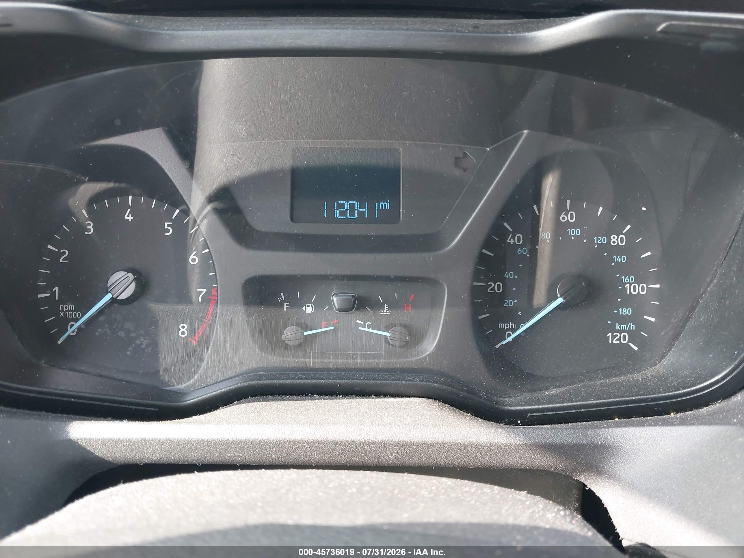 2015 Ford Transit-150 Xl Blue vin: 1FMZK1ZM2FKB06147