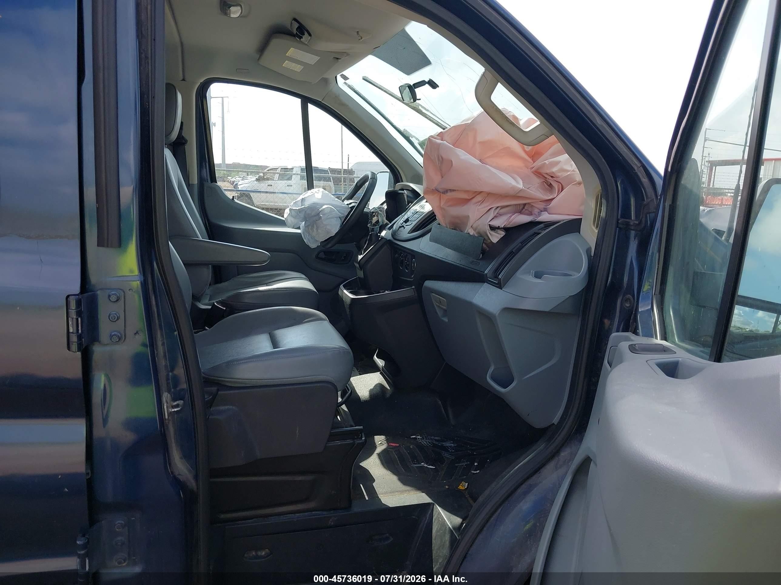 2015 Ford Transit-150 Xl Blue vin: 1FMZK1ZM2FKB06147