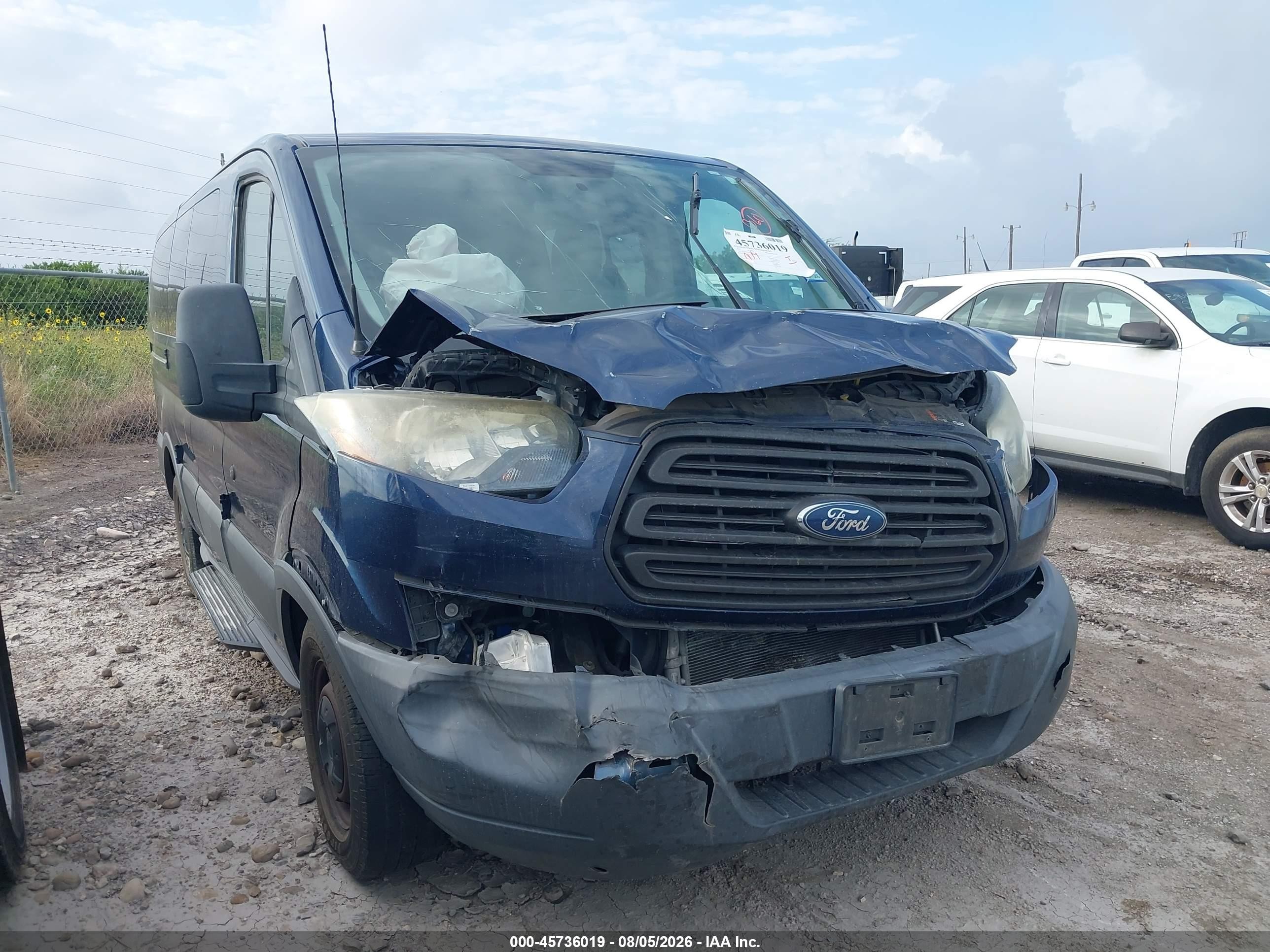 2015 Ford Transit-150 Xl Blue vin: 1FMZK1ZM2FKB06147