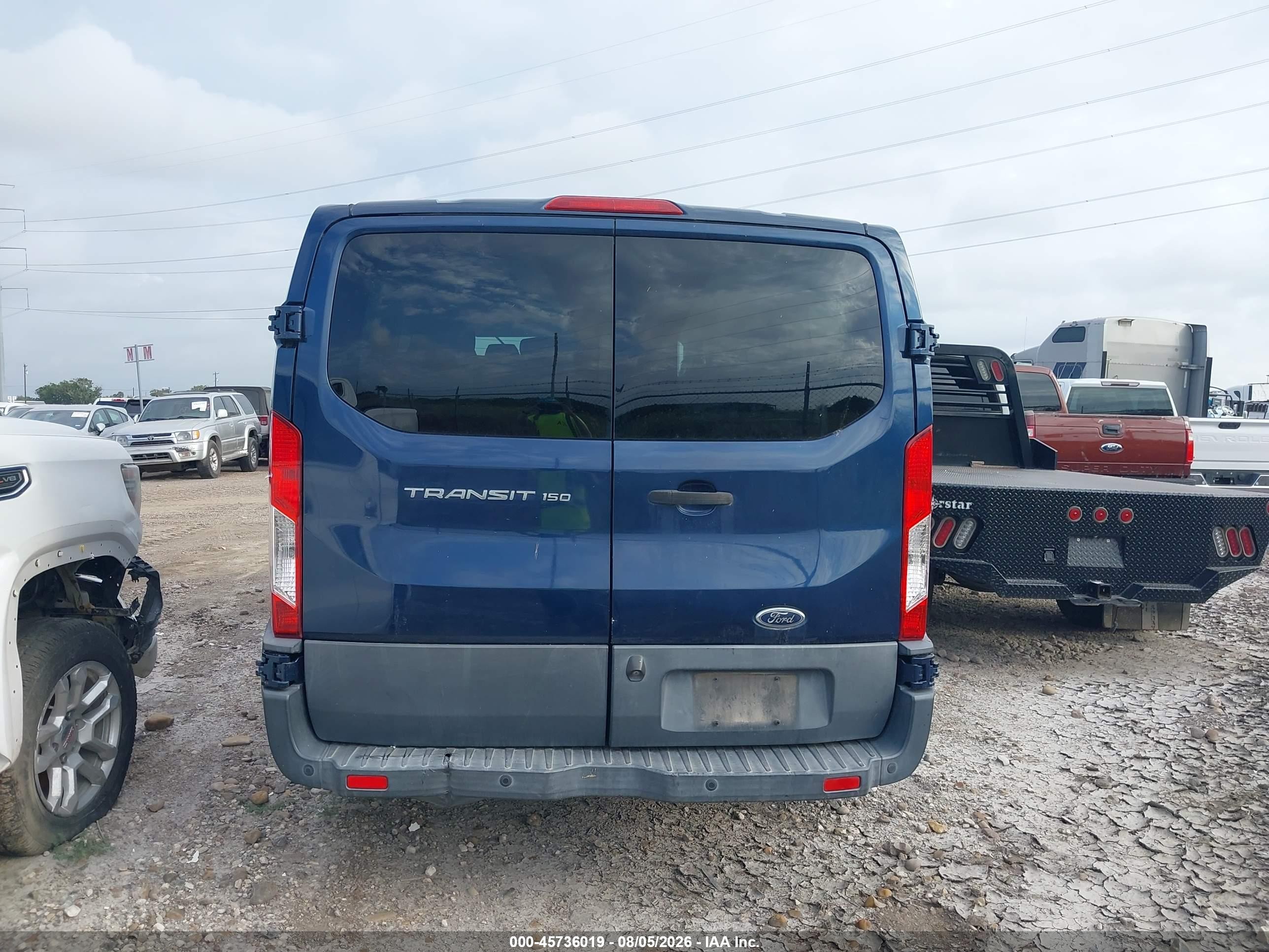 2015 Ford Transit-150 Xl Blue vin: 1FMZK1ZM2FKB06147