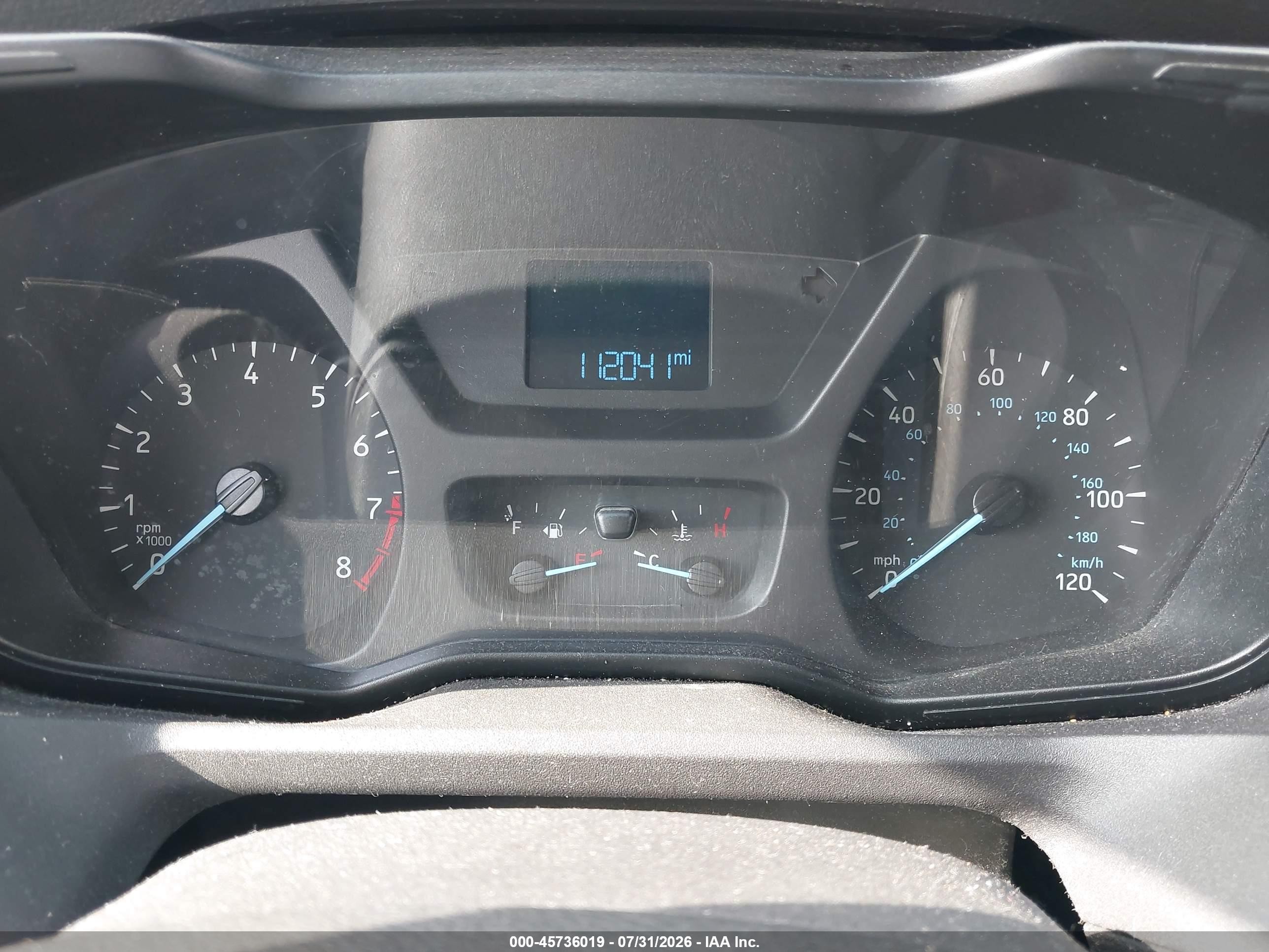 2015 Ford Transit-150 Xl Blue vin: 1FMZK1ZM2FKB06147