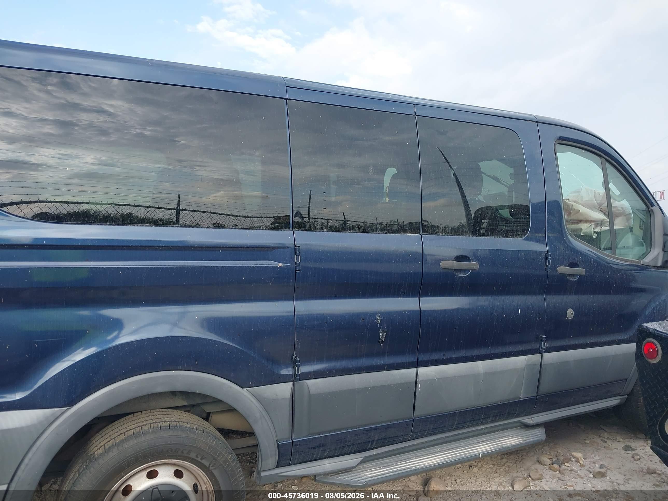 2015 Ford Transit-150 Xl Blue vin: 1FMZK1ZM2FKB06147
