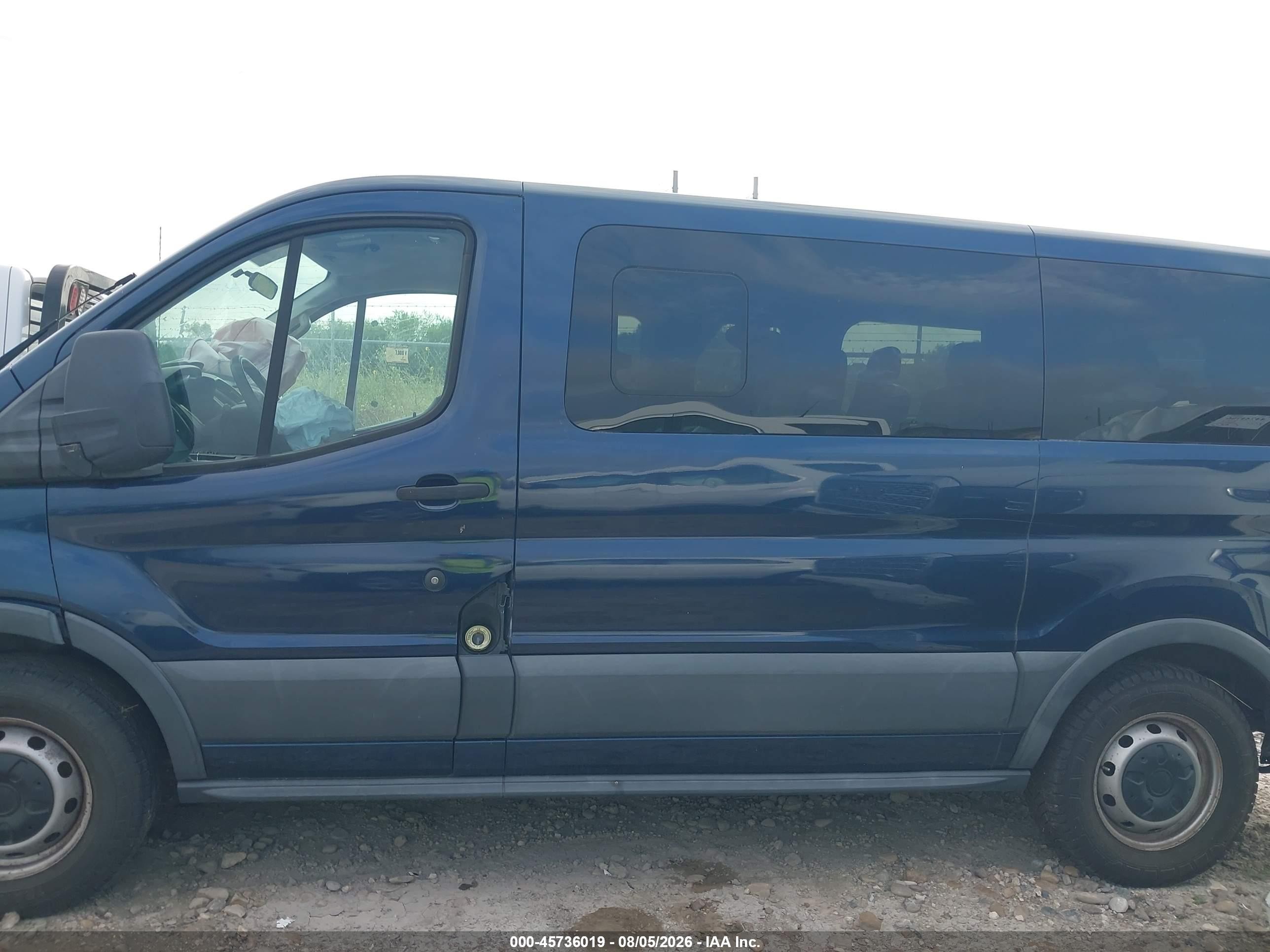 2015 Ford Transit-150 Xl Blue vin: 1FMZK1ZM2FKB06147