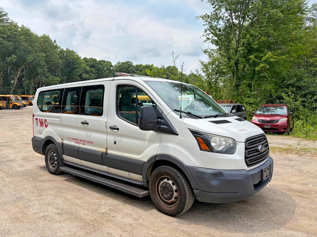 2015 Ford Transit T-150 Белый vin: 1FMZK1ZM6FKB26885