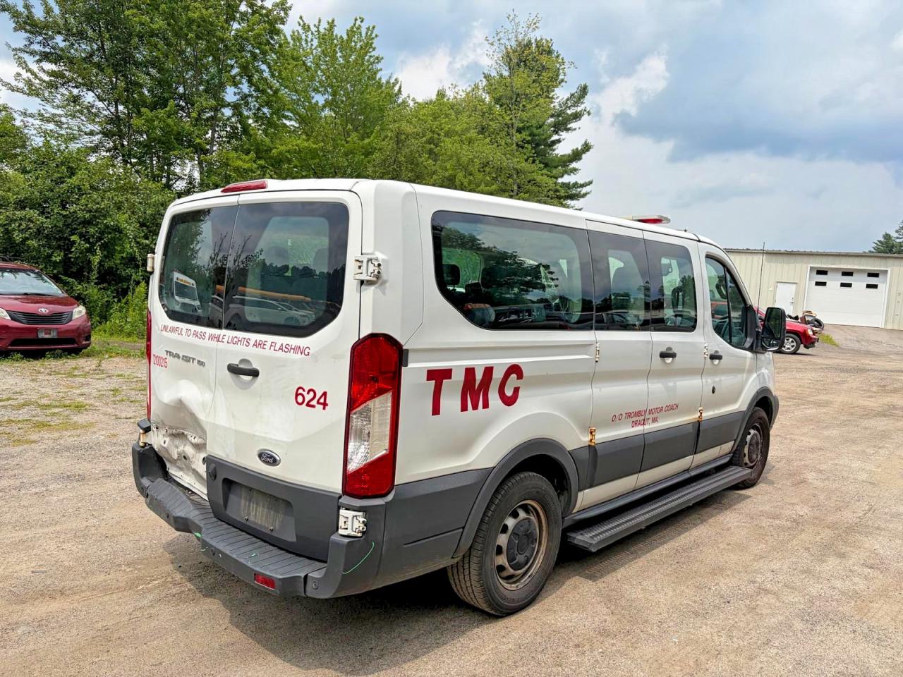 2015 Ford Transit T-150 Белый vin: 1FMZK1ZM6FKB26885
