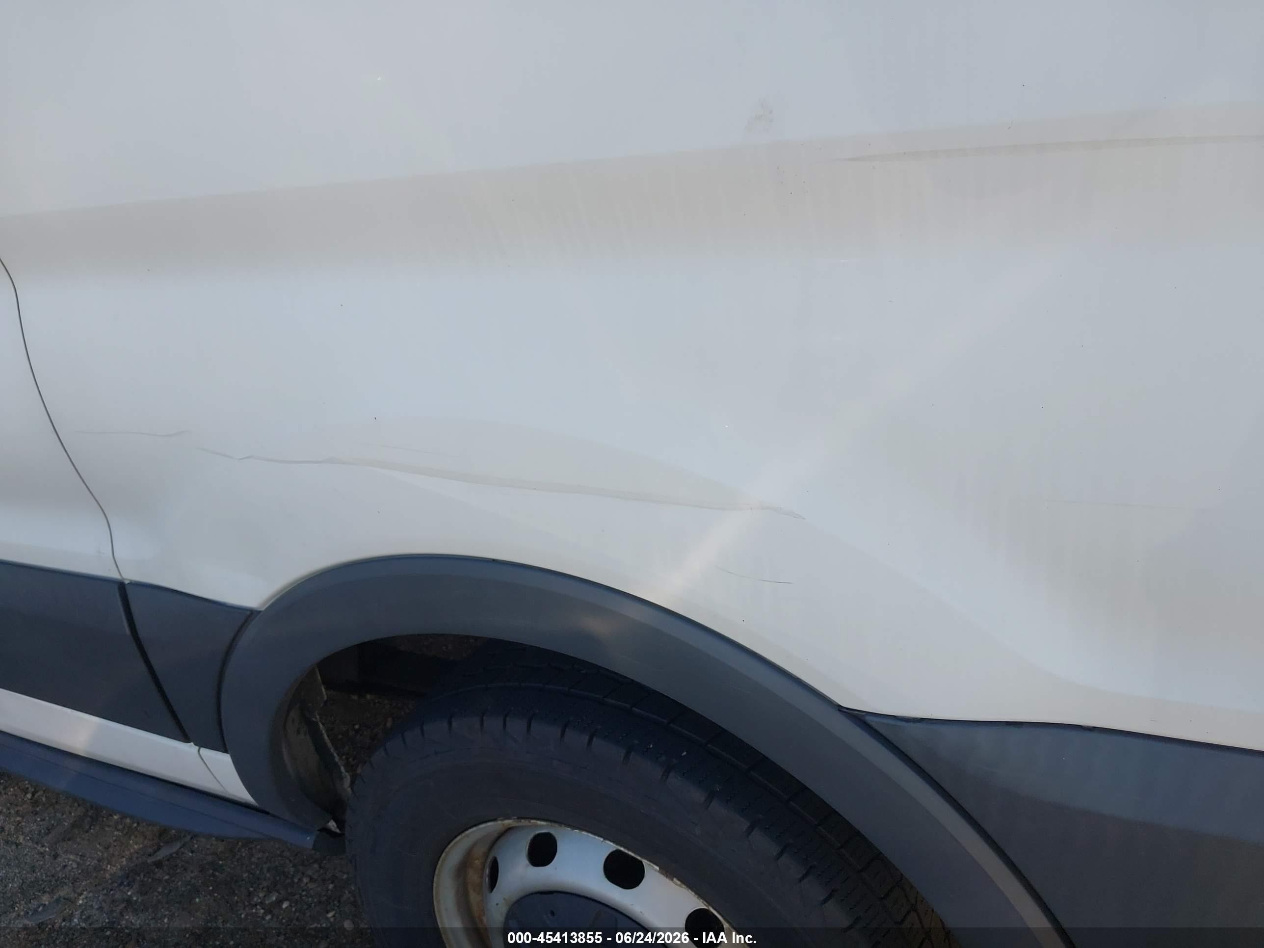 2015 Ford Transit T-150 White vin: 1FMZK1ZM7FKB26605
