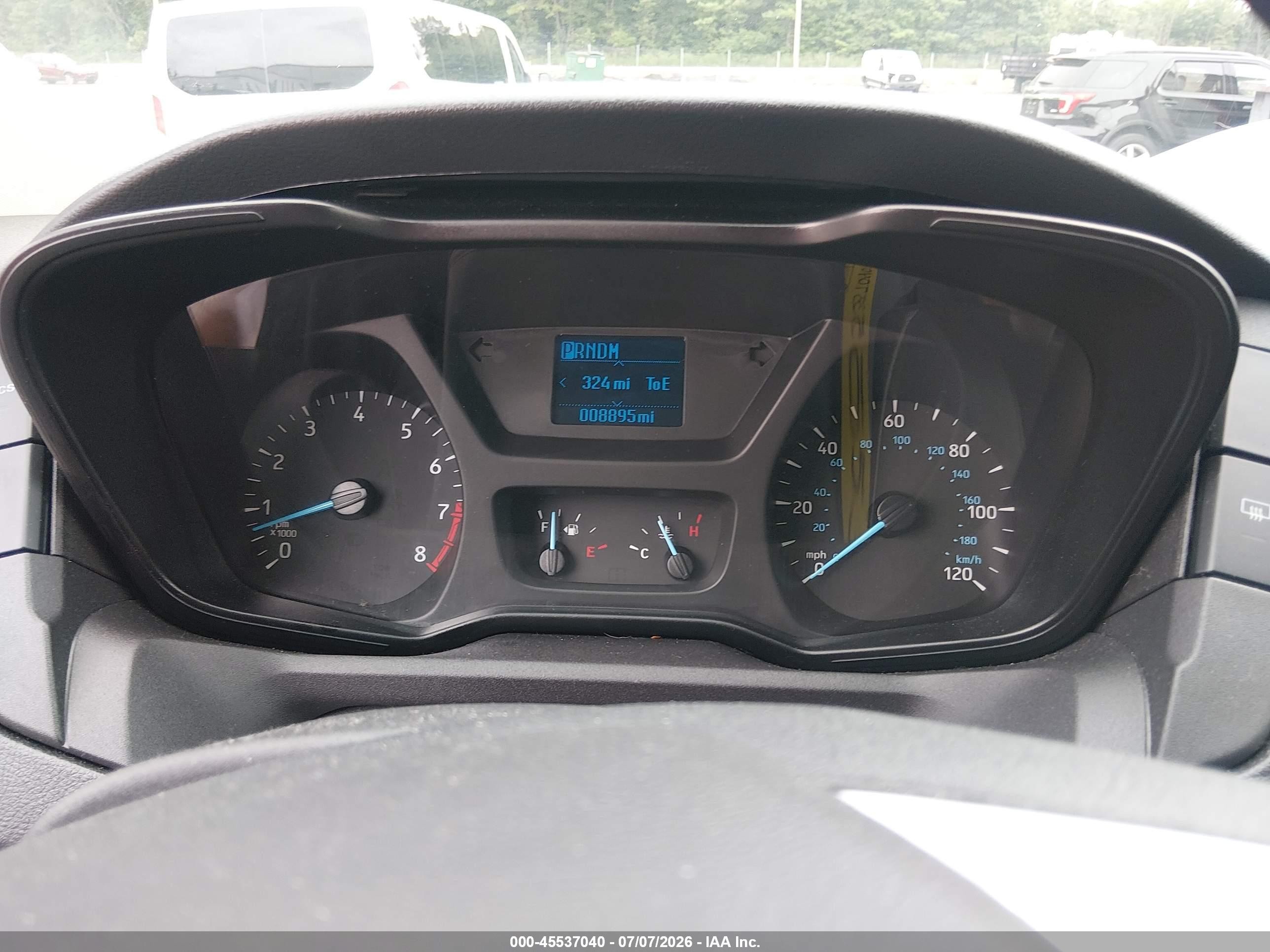 2015 Ford Transit-150 Xl/xlt White vin: 1FMZK1ZMXFKB27571