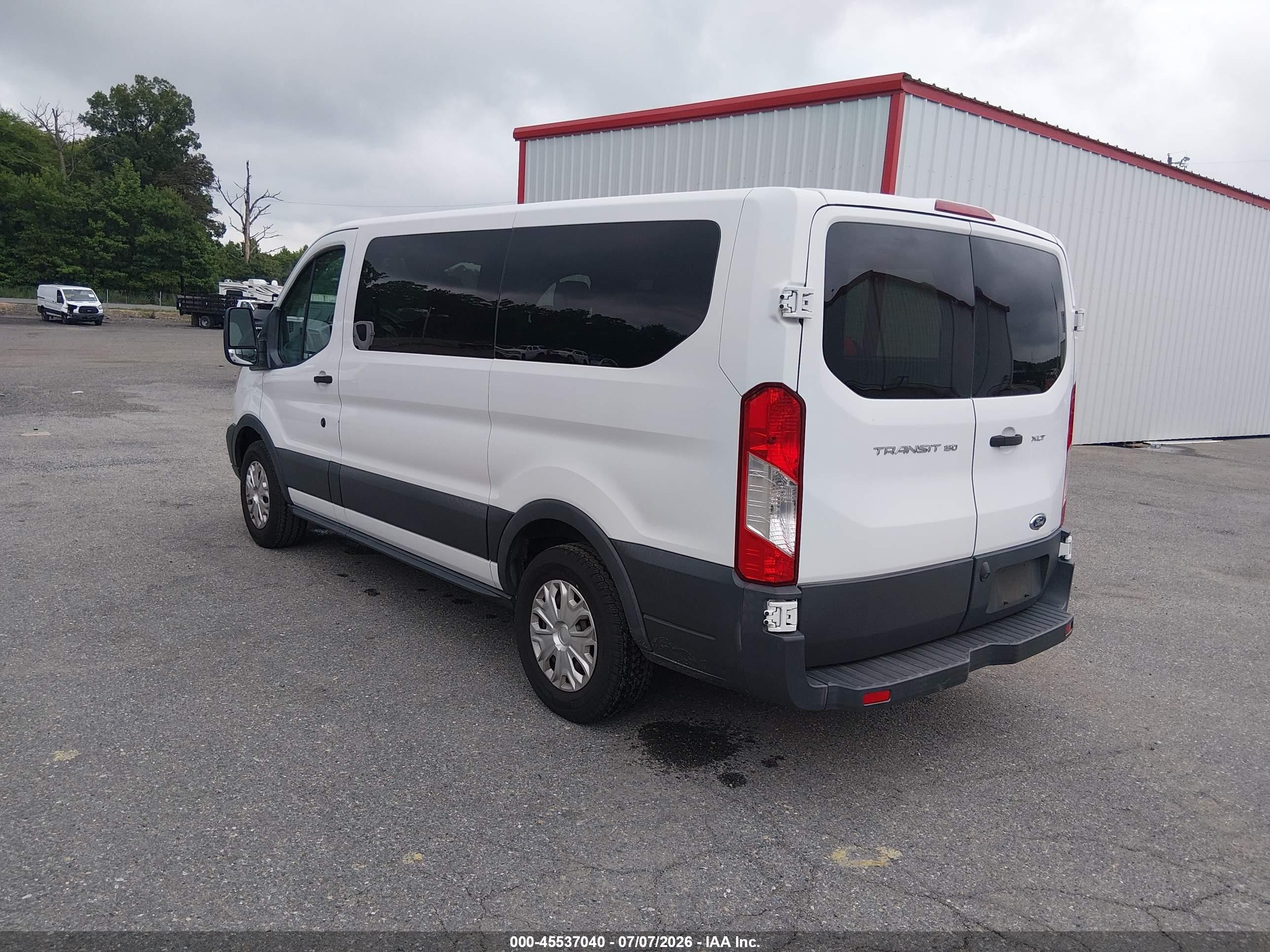 2015 Ford Transit-150 Xl/xlt White vin: 1FMZK1ZMXFKB27571