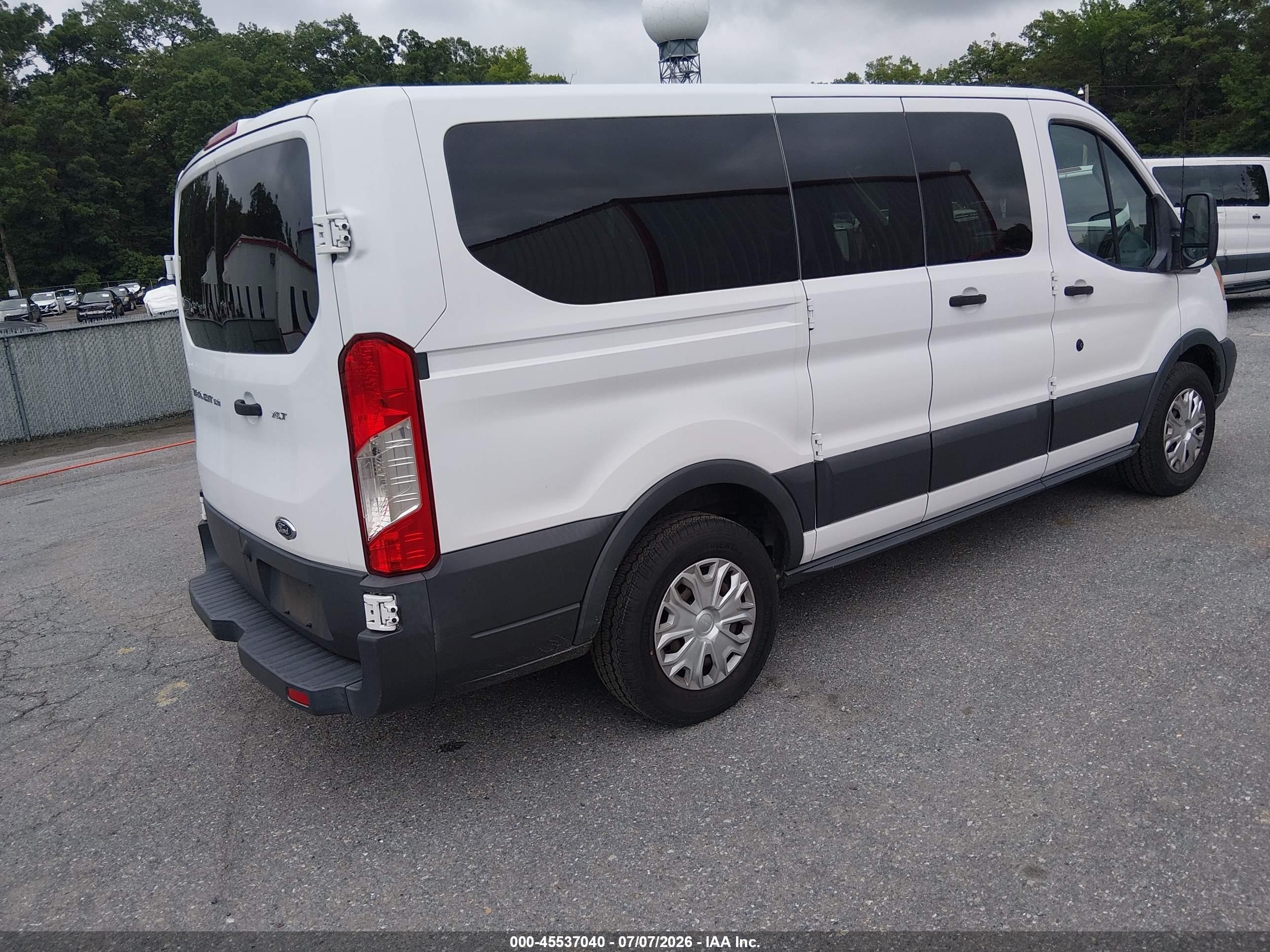 2015 Ford Transit-150 Xl/xlt White vin: 1FMZK1ZMXFKB27571
