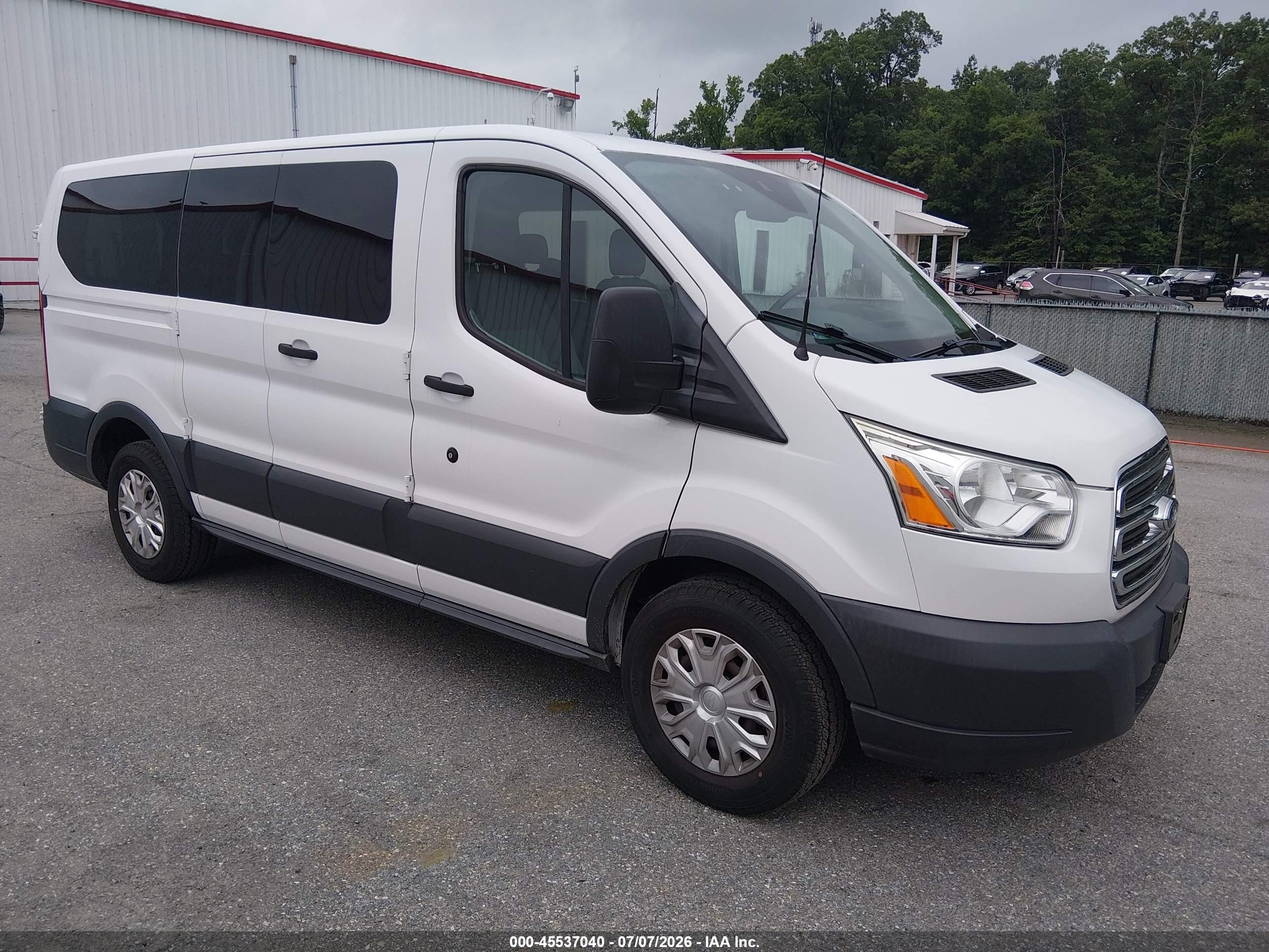 2015 Ford Transit-150 Xl/xlt White vin: 1FMZK1ZMXFKB27571