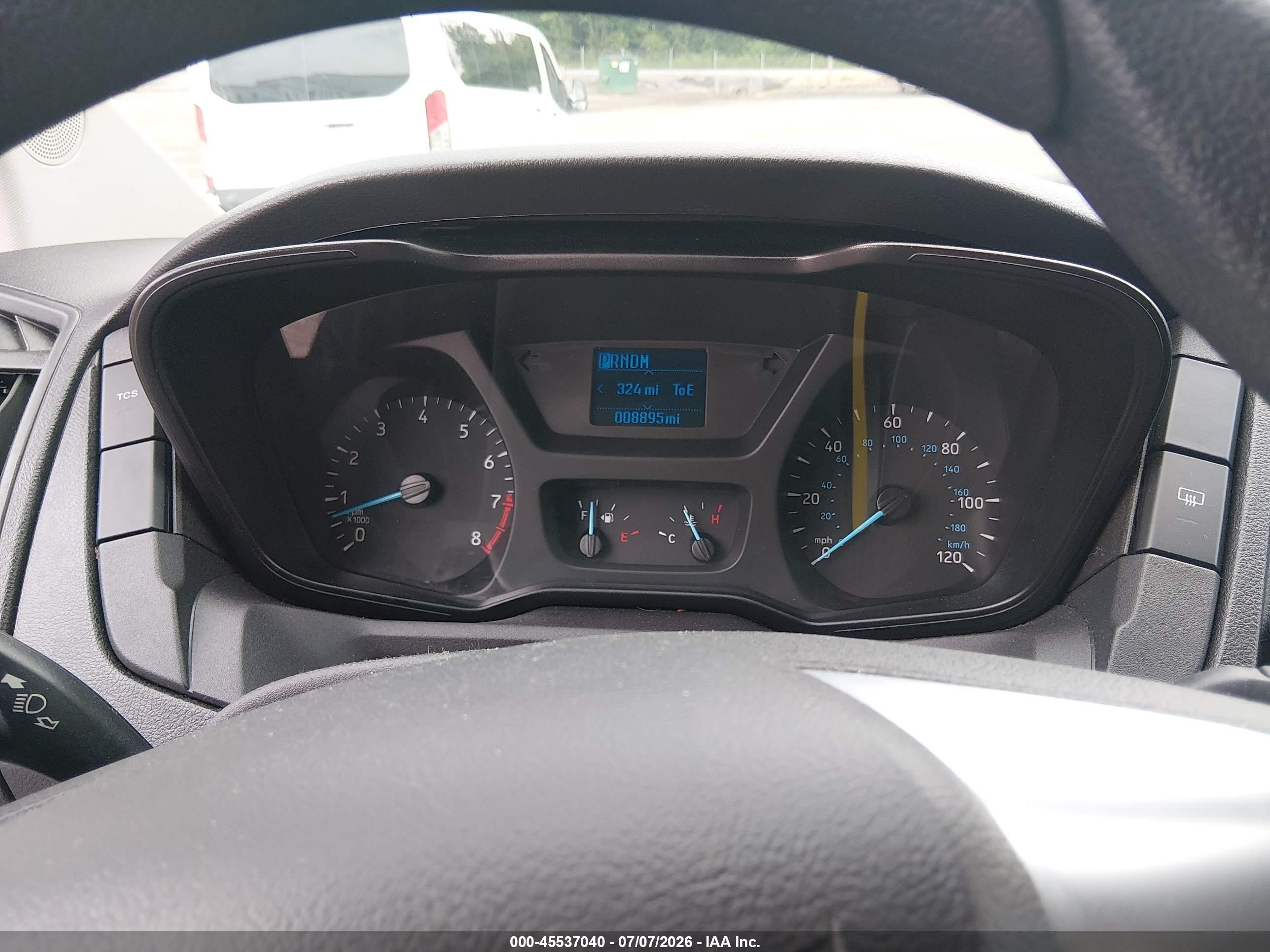 2015 Ford Transit-150 Xl/xlt White vin: 1FMZK1ZMXFKB27571