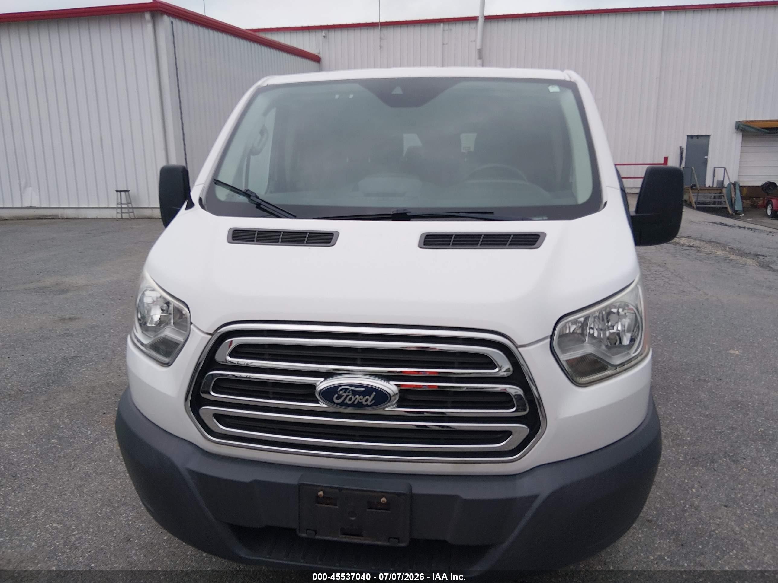 2015 Ford Transit-150 Xl/xlt White vin: 1FMZK1ZMXFKB27571