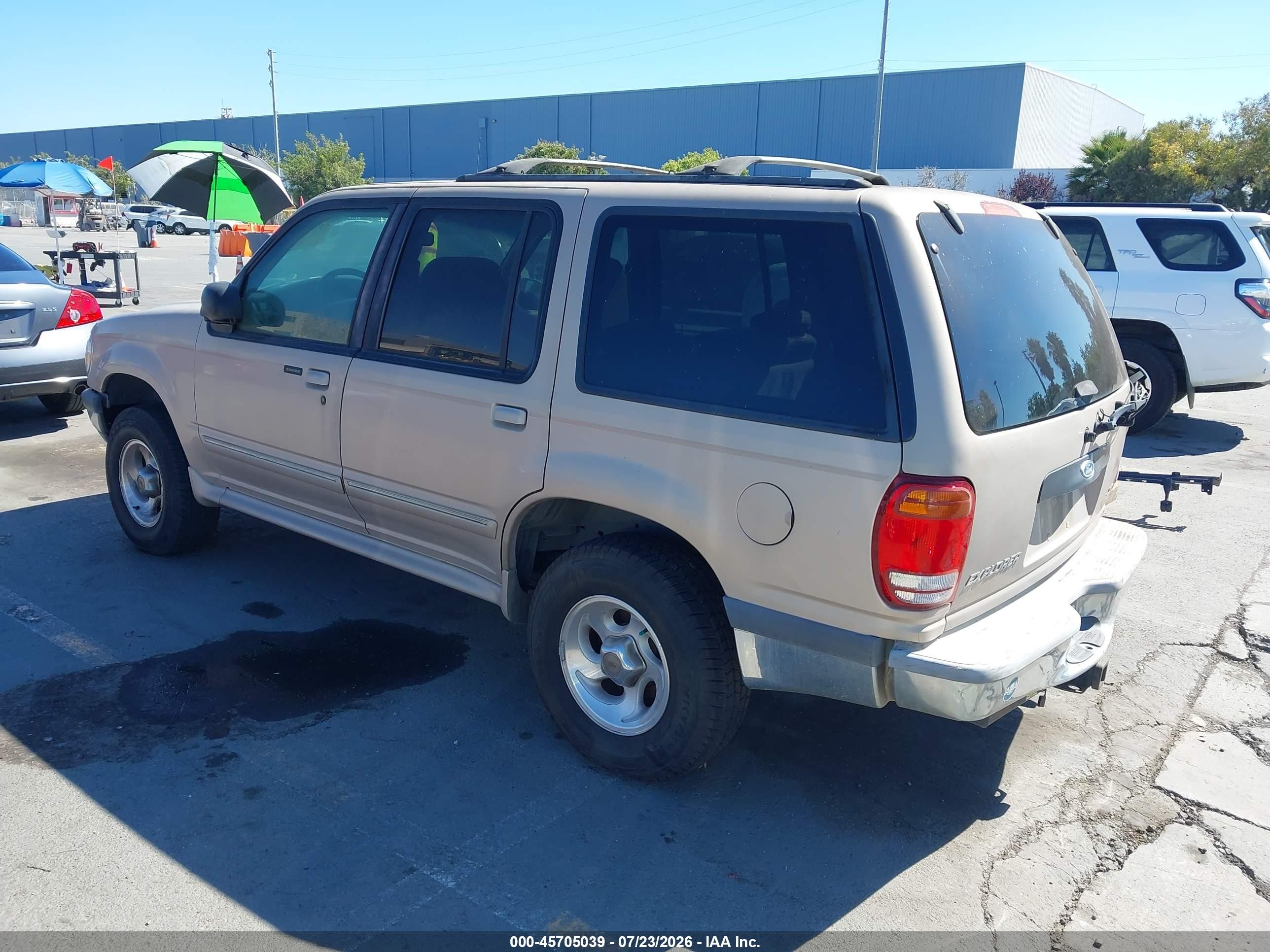 1998 Ford Explorer Eddie Bauer/limited/xl/xlt Champagne vin: 1FMZU32E0WZC23905