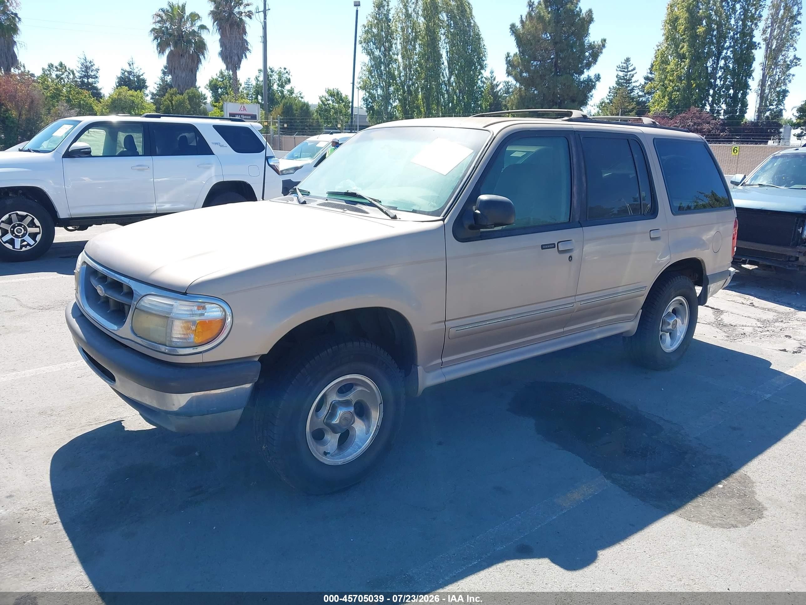 1998 Ford Explorer Eddie Bauer/limited/xl/xlt Champagne vin: 1FMZU32E0WZC23905