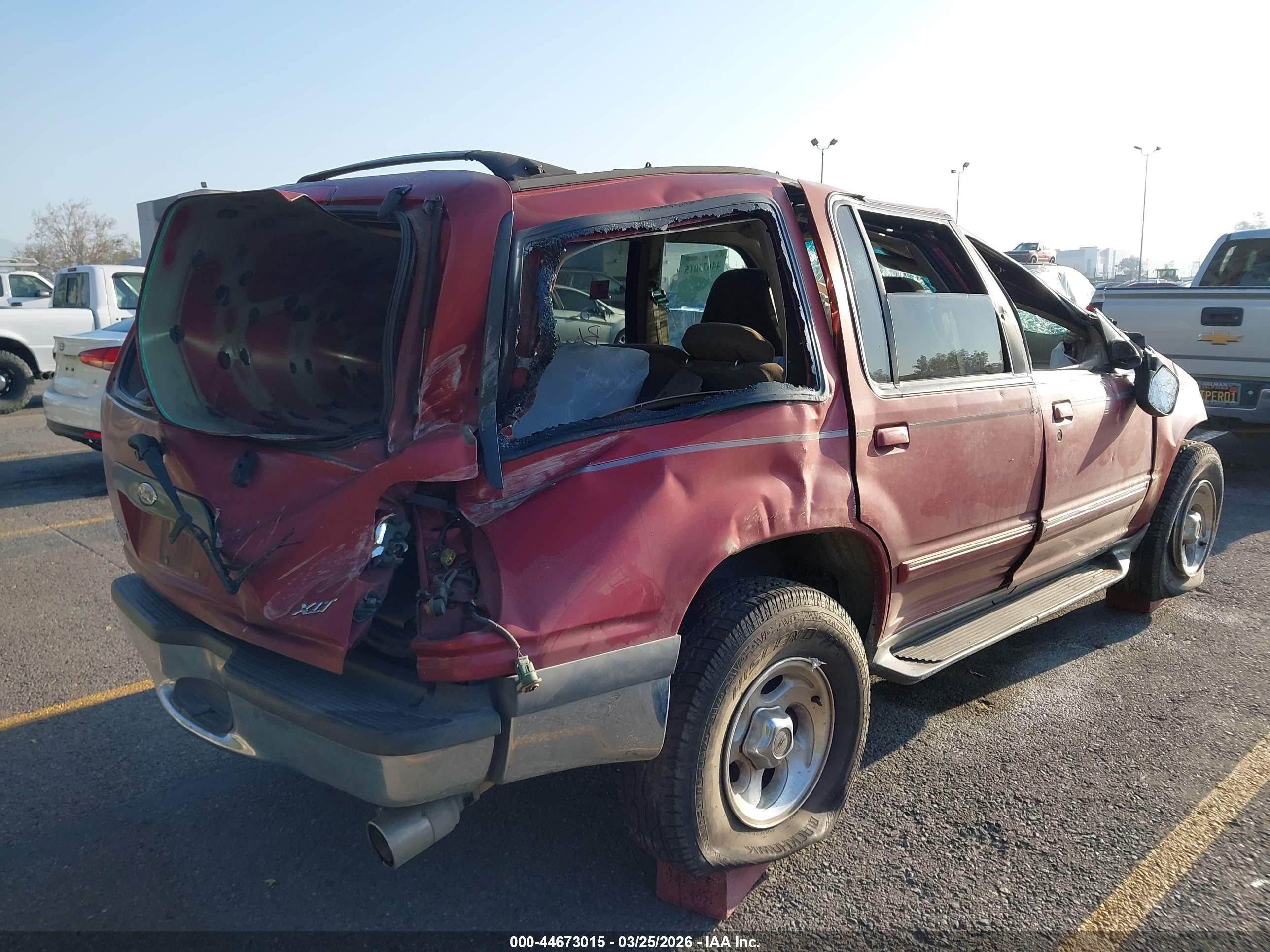 1998 Ford Explorer Eddie Bauer/limited/xl/xlt Красный vin: 1FMZU32E2WZB54778