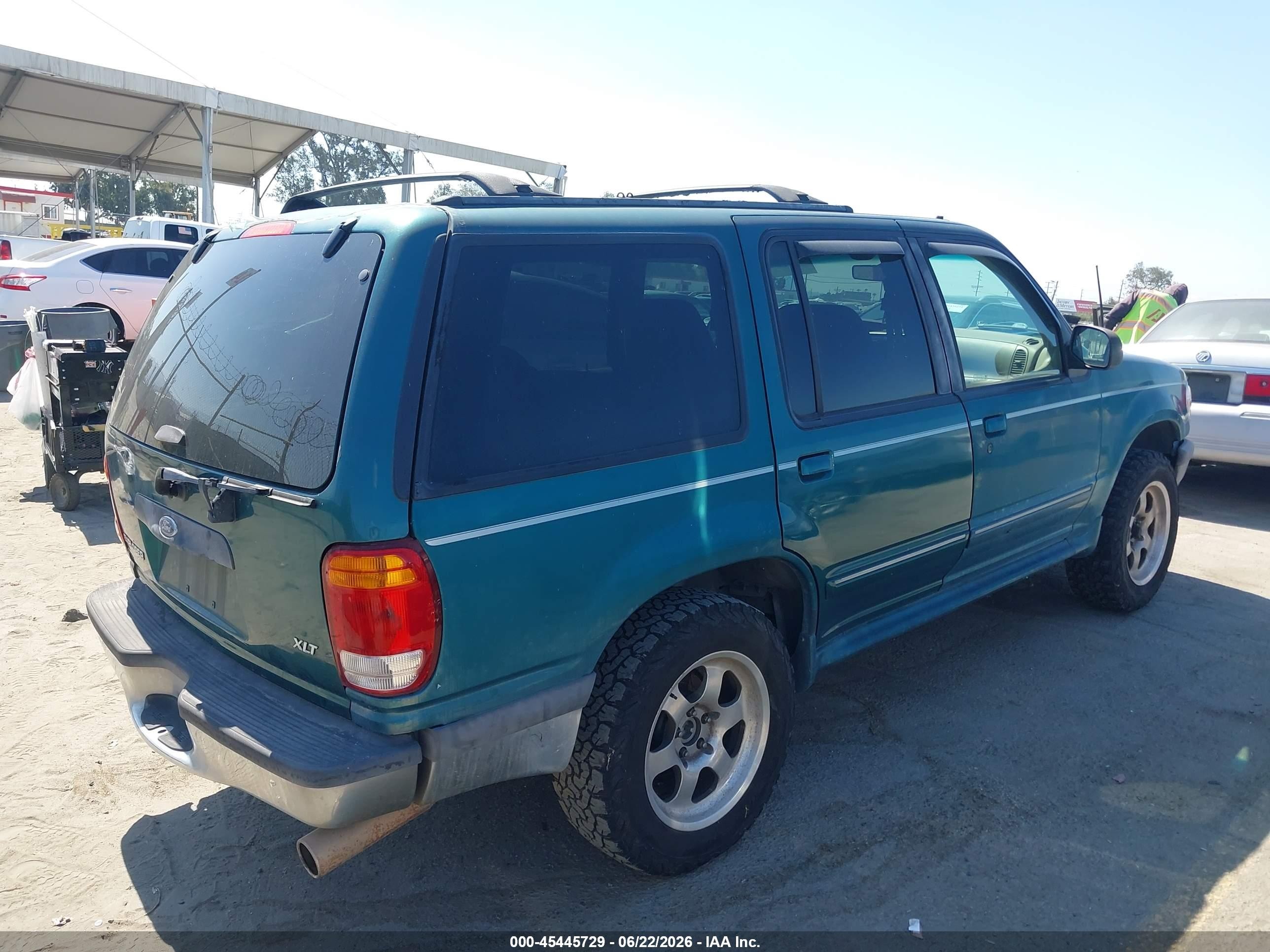 1998 Ford Explorer Eddie Bauer/limited/xl/xlt Green vin: 1FMZU32E2WZB93158