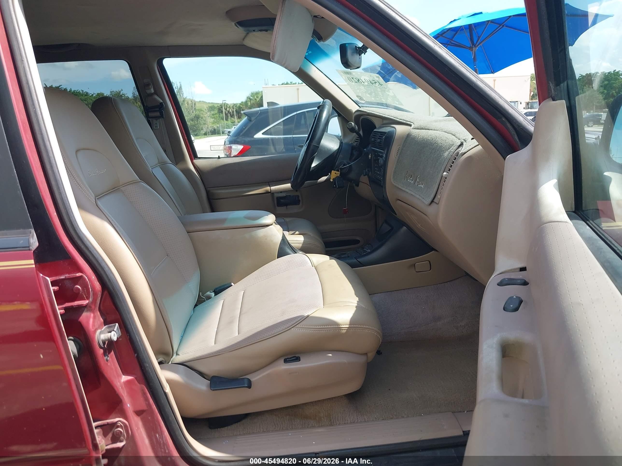 1998 Ford Explorer Eddie Bauer/limited/xl/xlt Red vin: 1FMZU32E2WZC23940